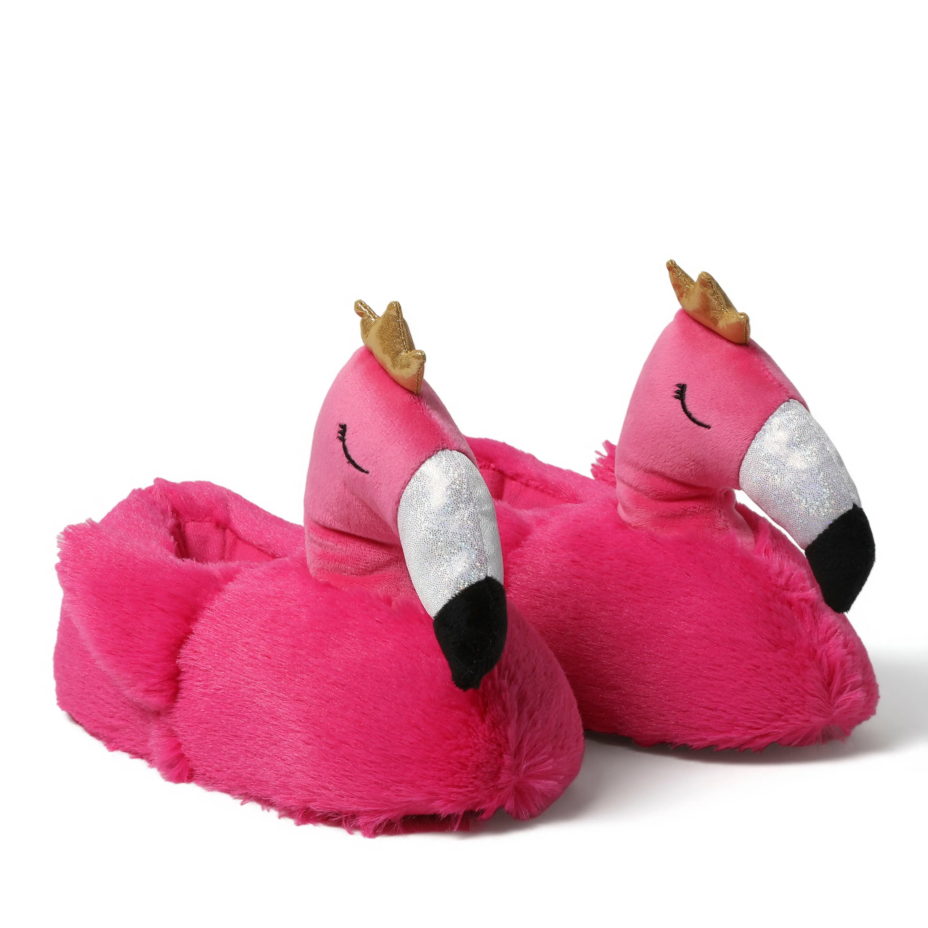 Cozyfoams Women's Overstuffed Animal Closed Back Slipper