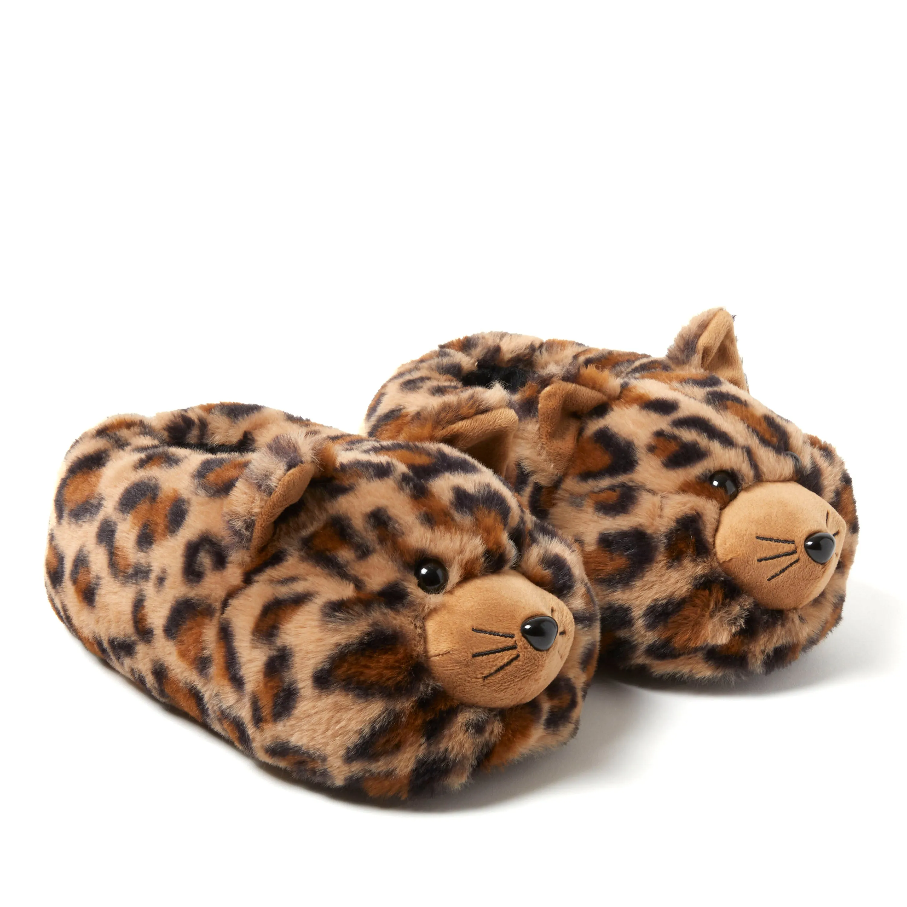 Cozyfoams Women's Overstuffed Animal Closed Back Slipper