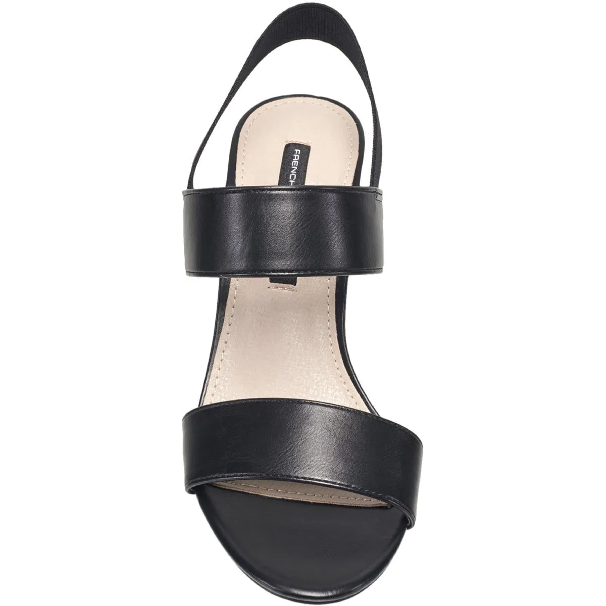 Dakota Womens Faux Leather Heeled Dress Sandals