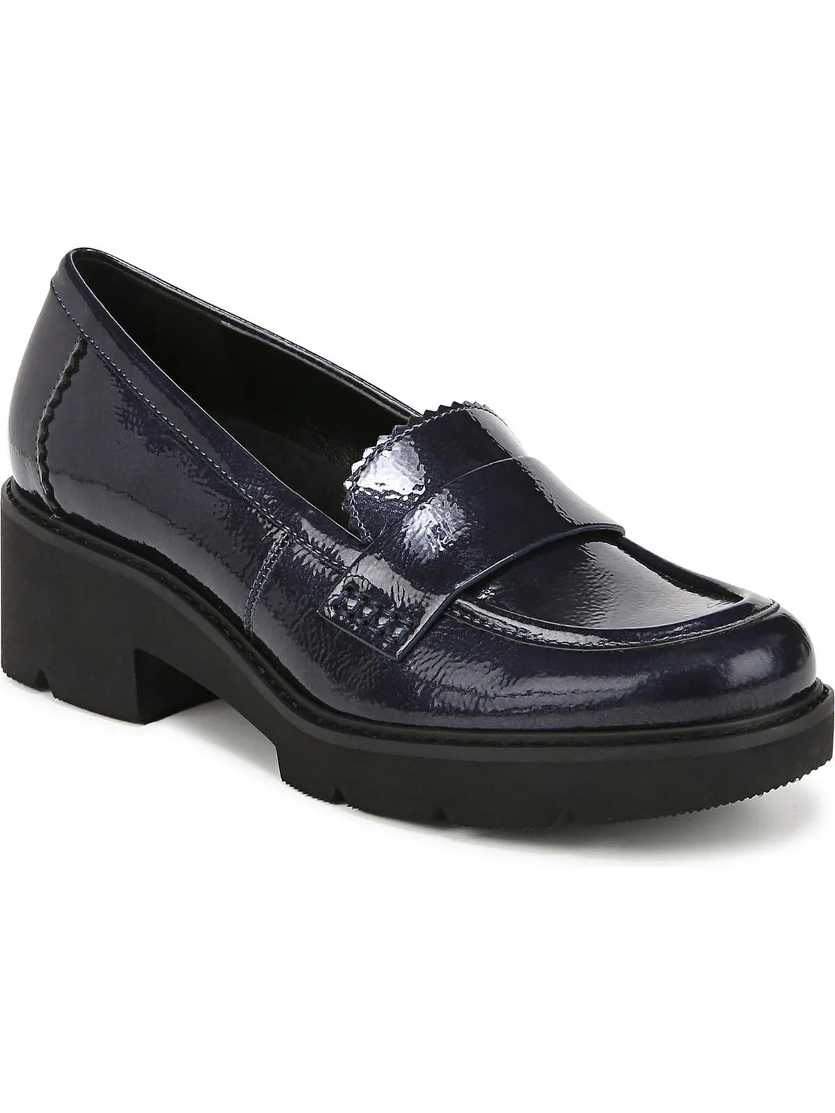 Dakota Womens Patent Slip-On Loafers