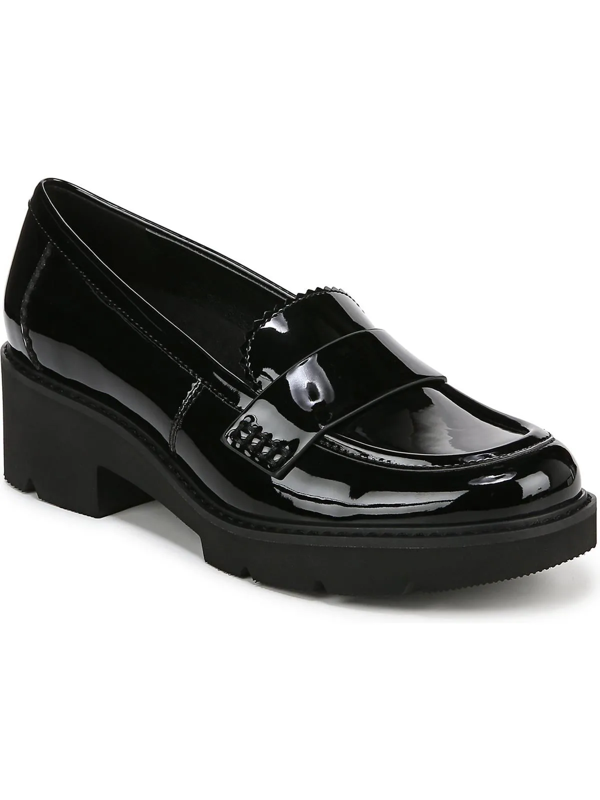 Dakota Womens Patent Slip-On Loafers