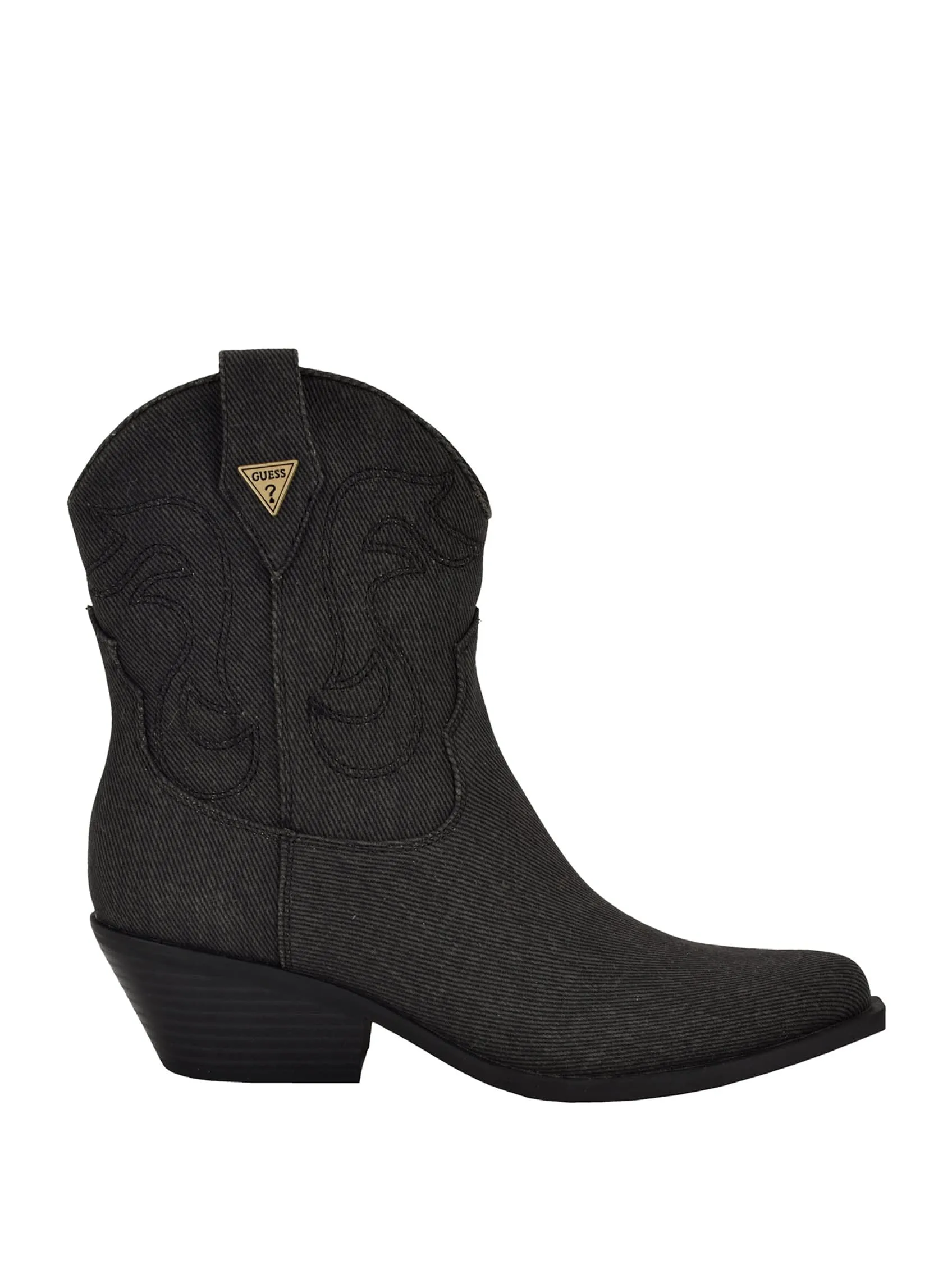 Daleton Denim Cowboy Booties
