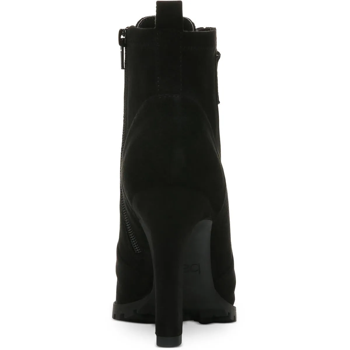 Damas Womens Faux Suede Peep Toe Pumps