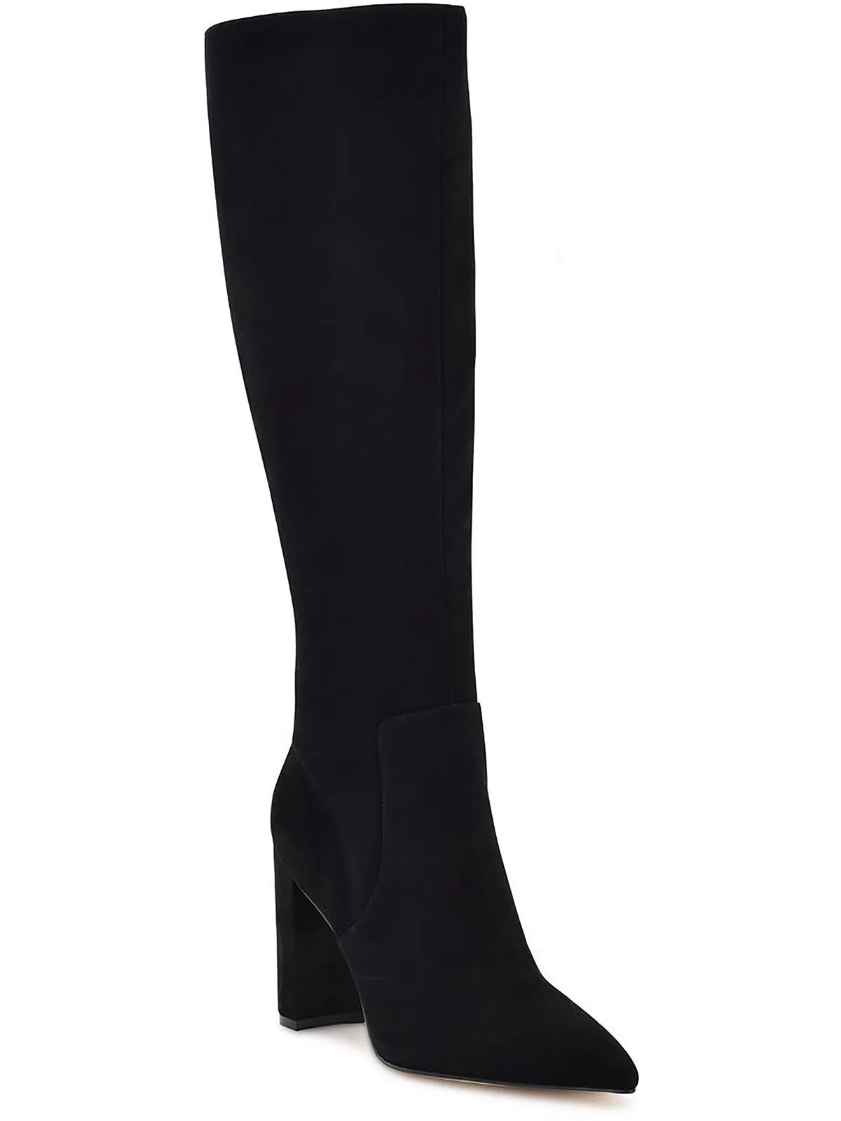 Danee Womens Wide Calf Leather Knee-High Boots