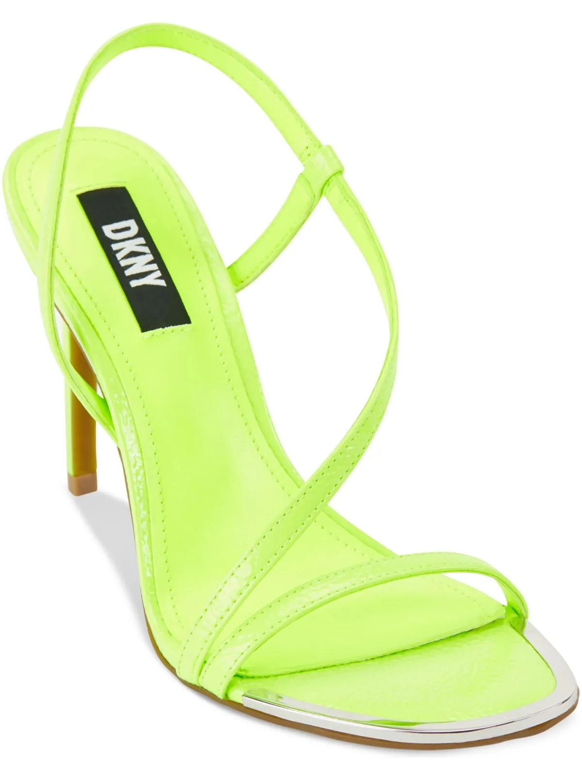 Danielle Womens Patent Dressy Slingback Sandals