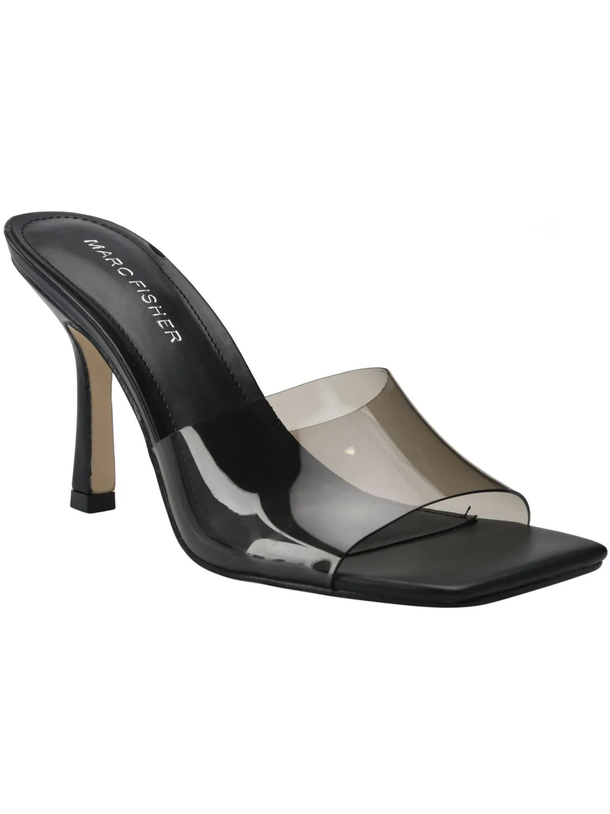 Danria Womens Solid Peep-Toe Heels