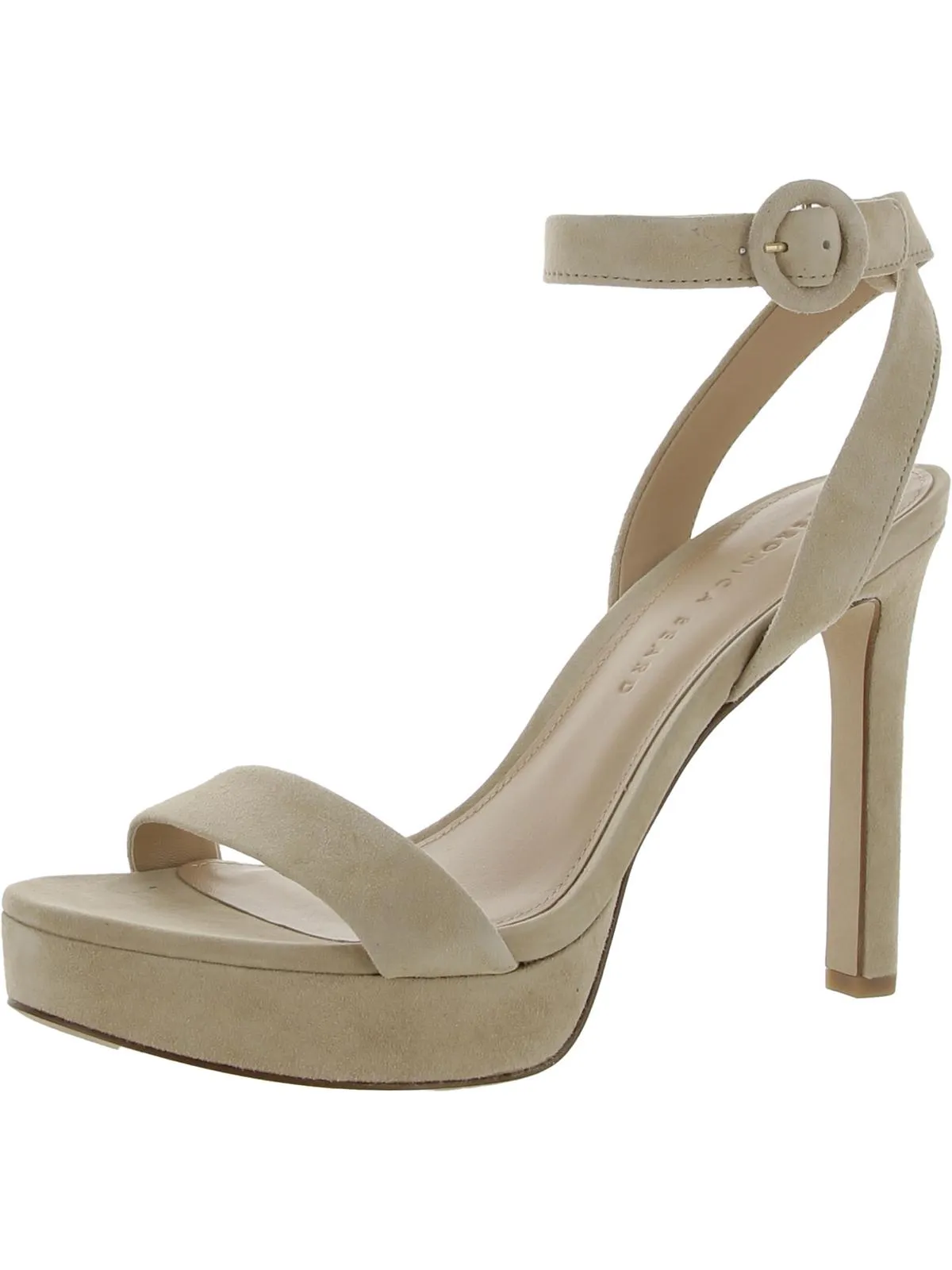 Darcelle Womens Buckle Ankle Strap Heels