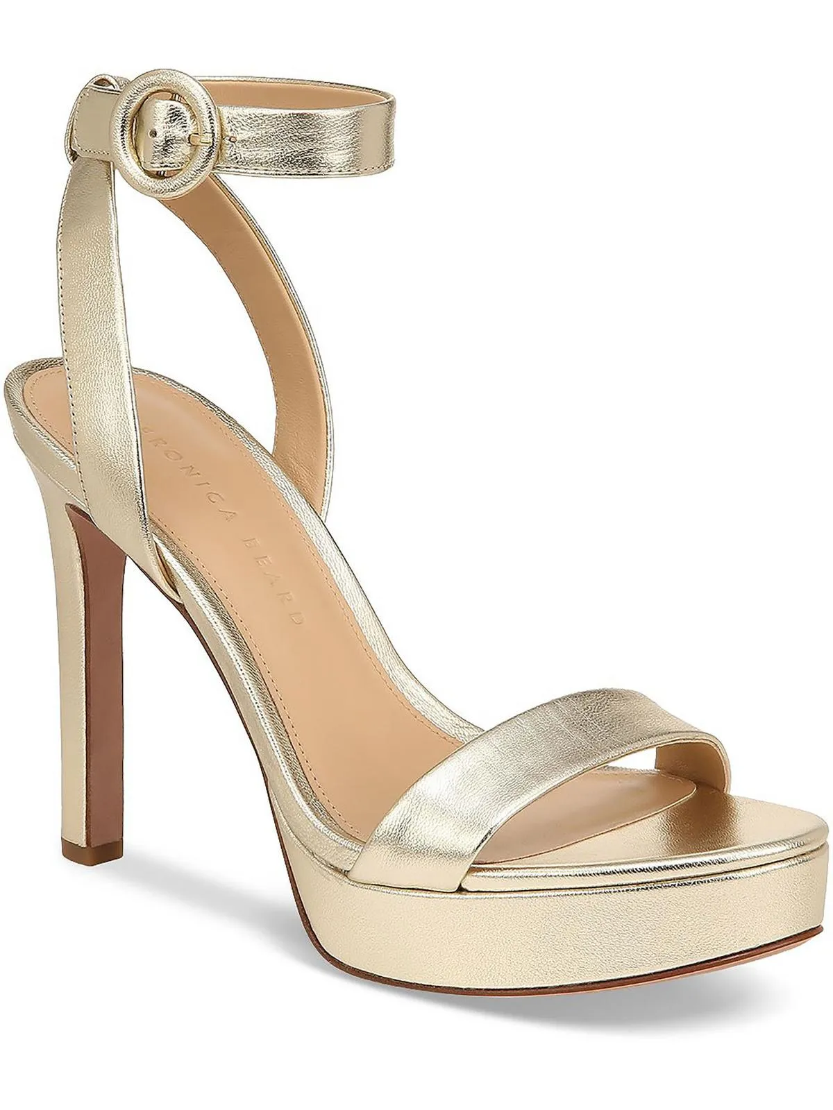 Darcelle Womens Buckle Ankle Strap Heels