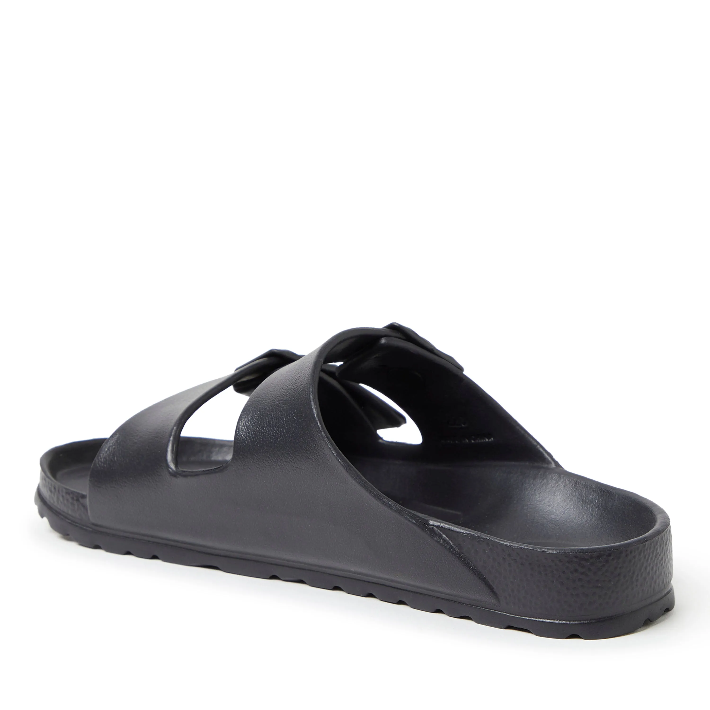 Dearfoams EcoCozy Women's Sustainable Double Buckle Sandal