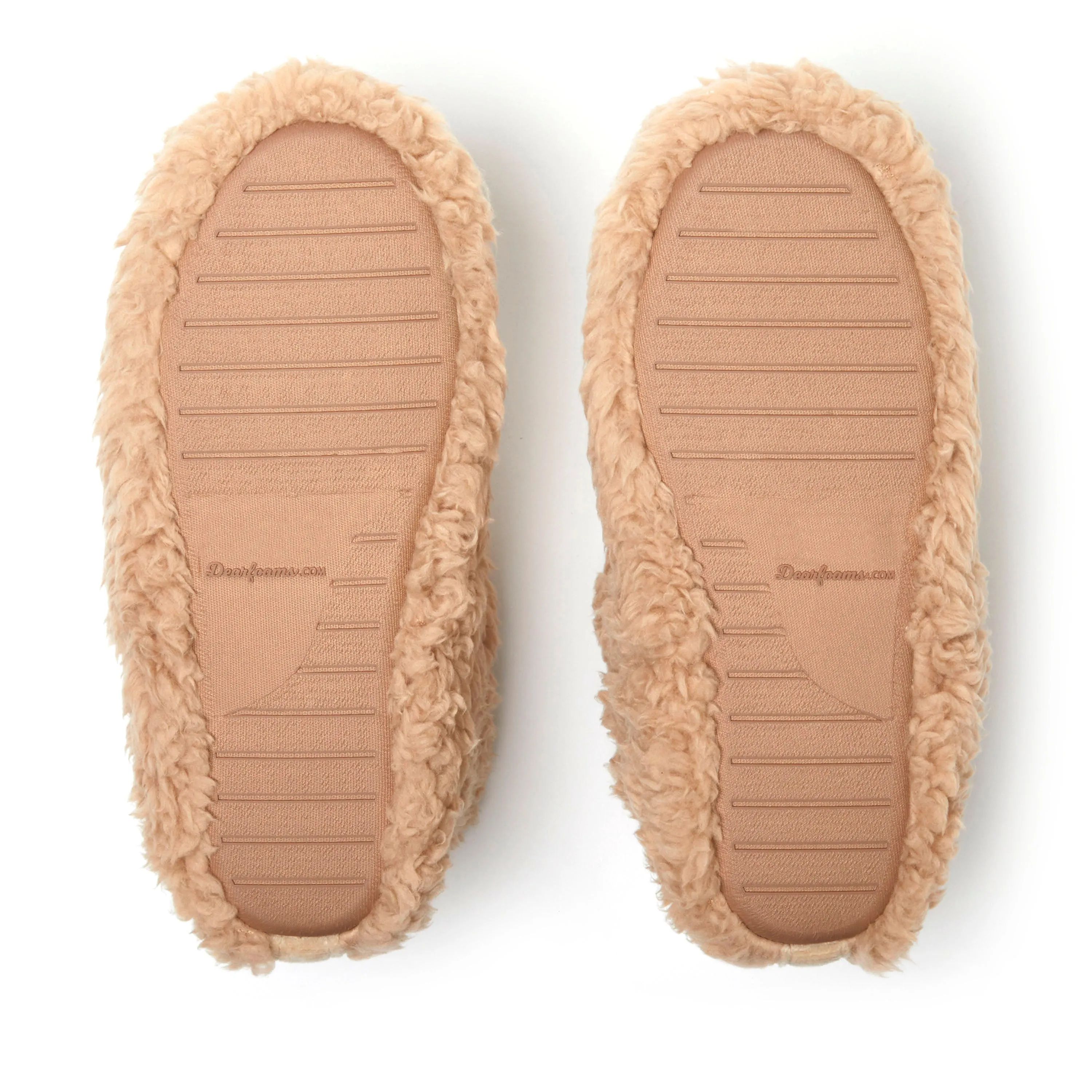 Dearfoams Womens Chelsea Shaggy Pile Bootie Slippers