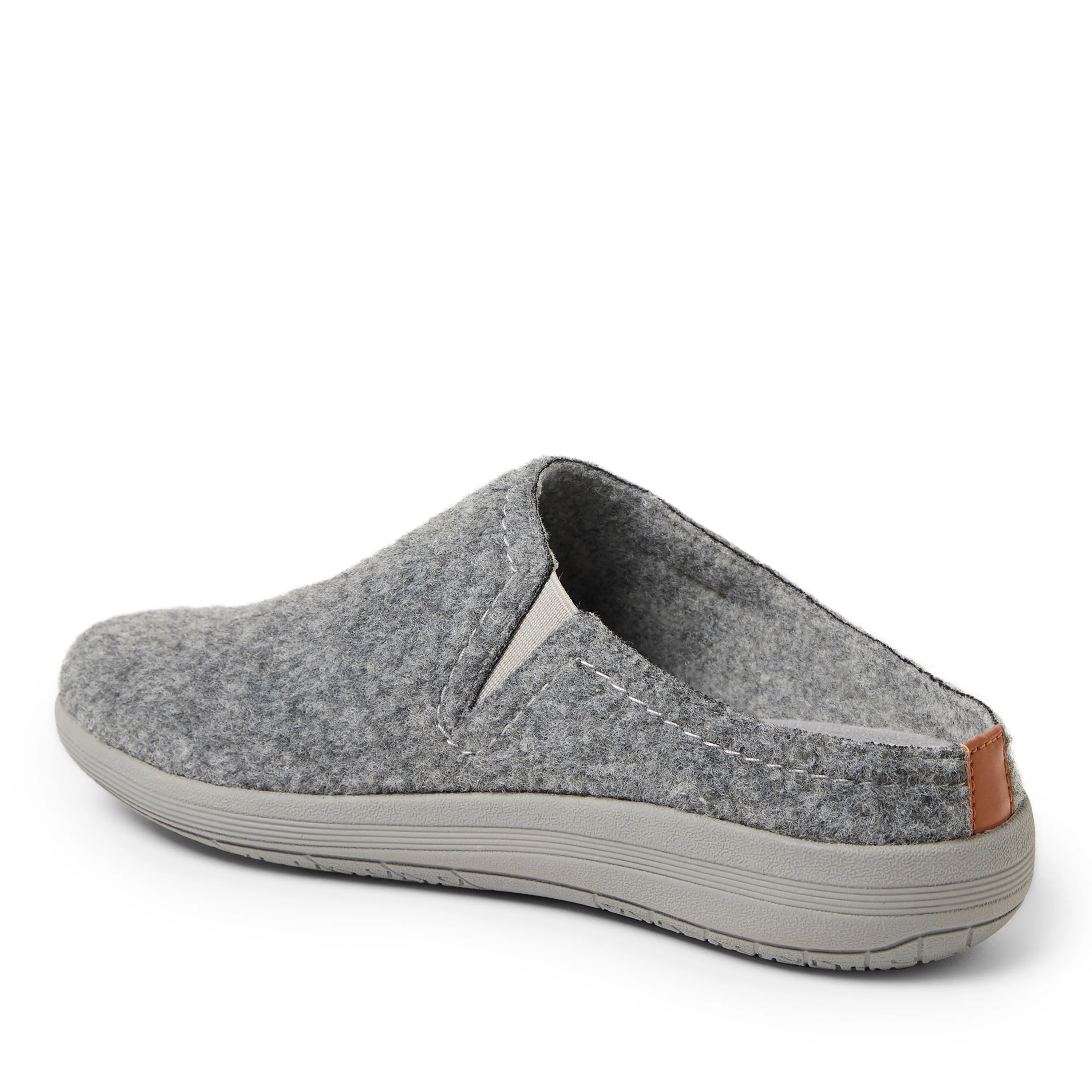 Dearfoams Womens Gianna Oblique Toe Mule