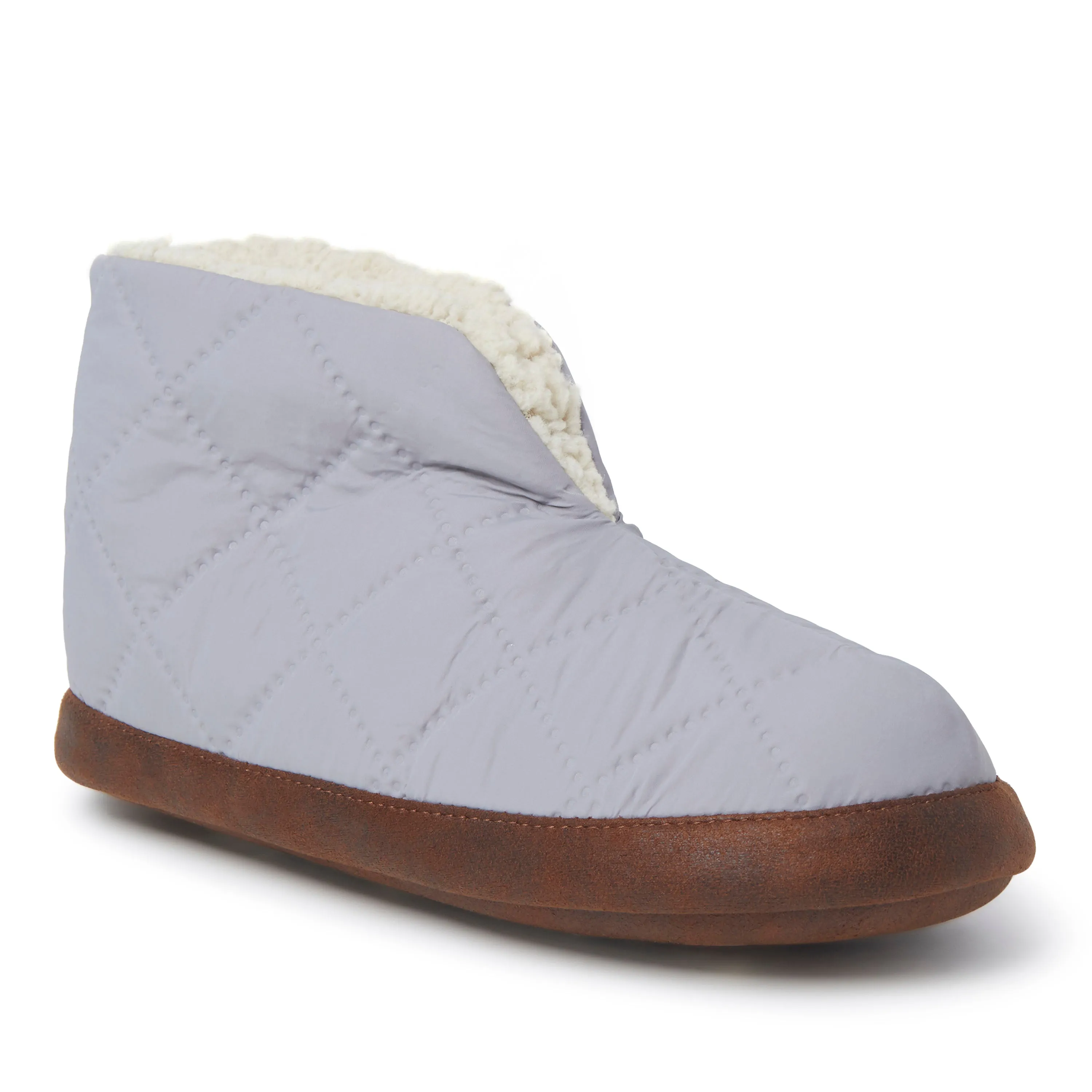 Dearfoams Womens Haven Warm Up Nylon Bootie