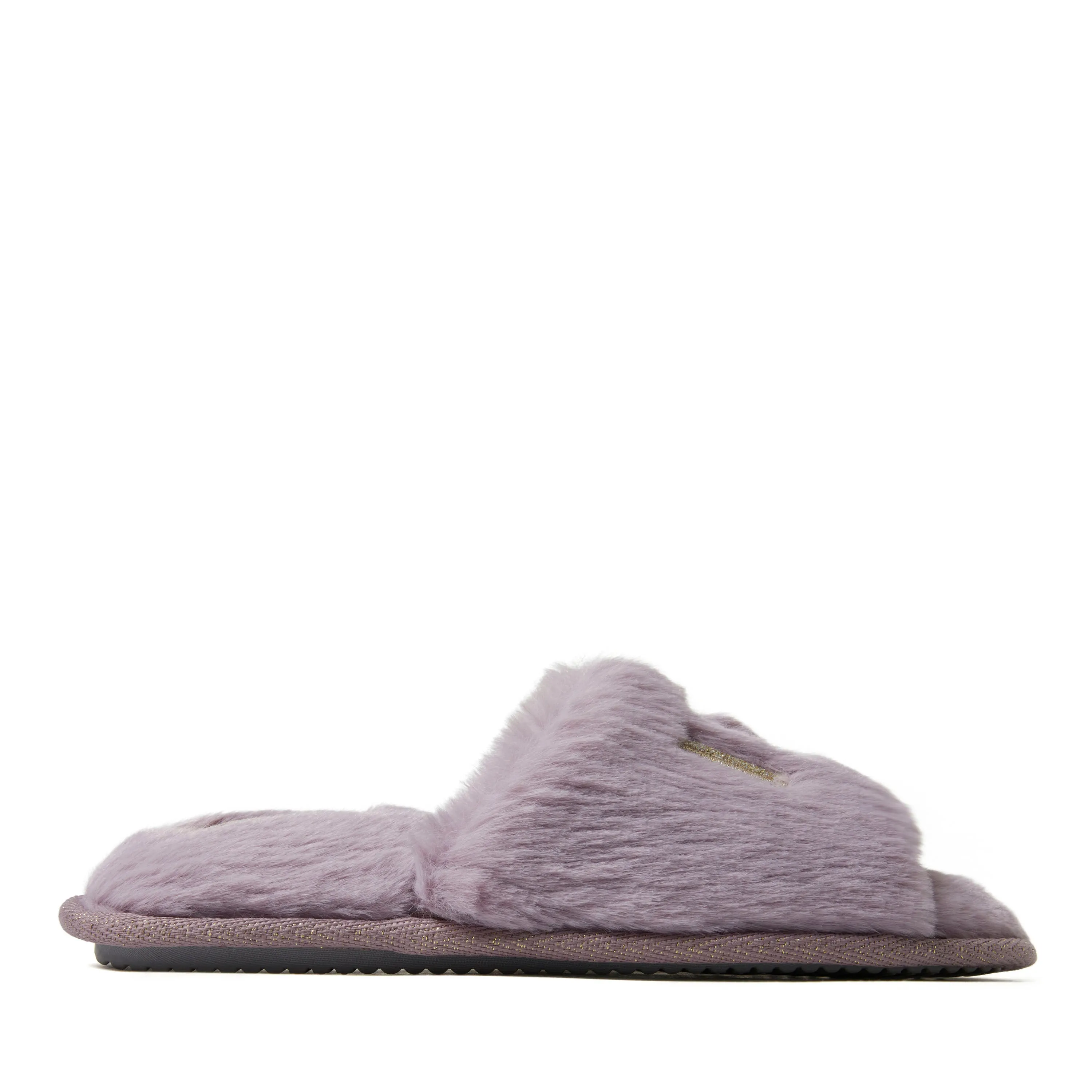 Dearfoams Womens Lane Bridal Slide Slippers