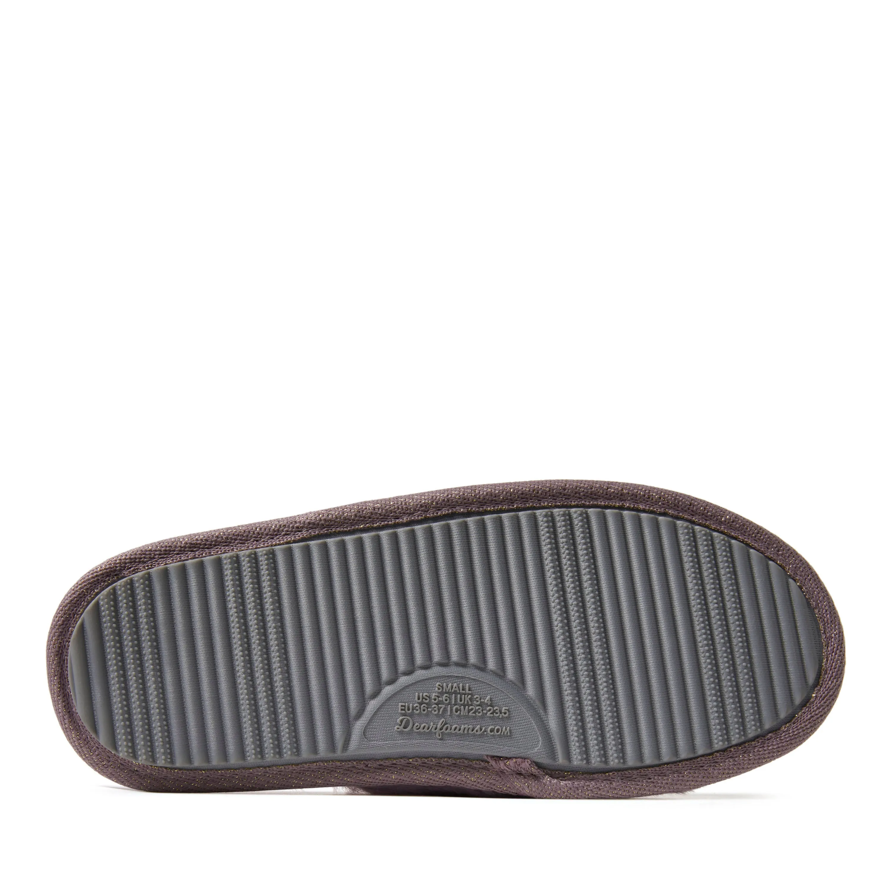 Dearfoams Womens Lane Bridal Slide Slippers