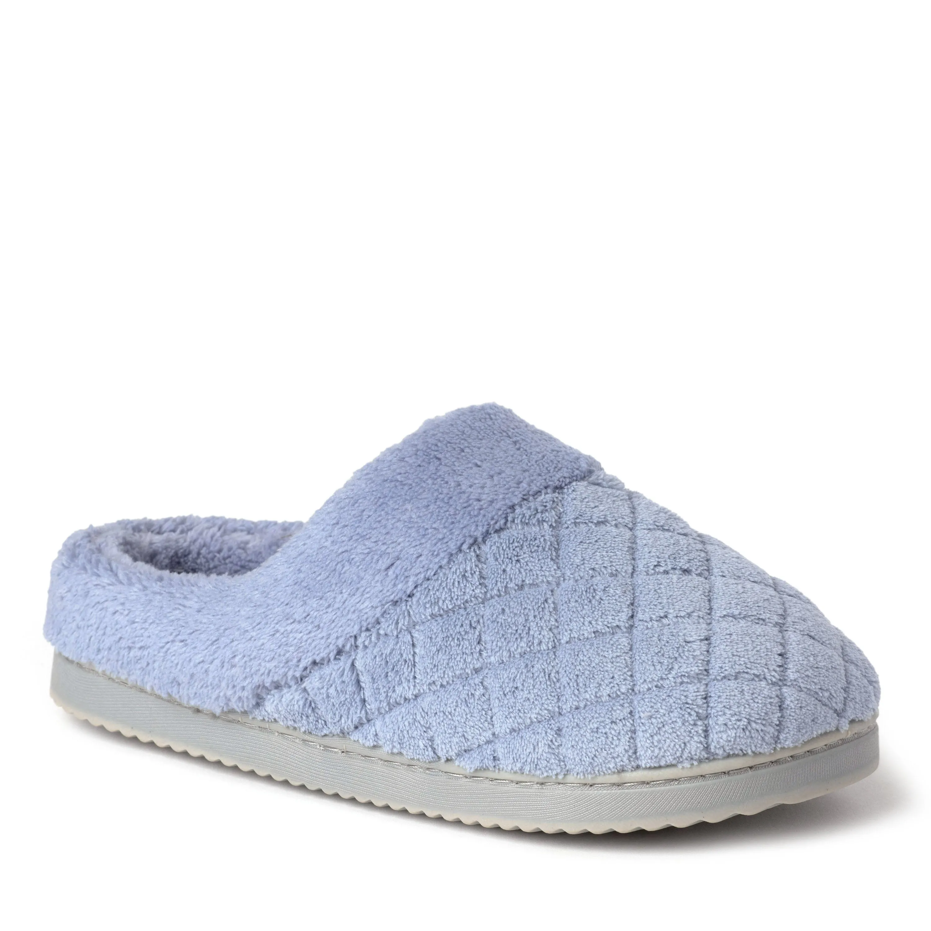 Dearfoams Women's Libby Quilted Terry Clog Slipper