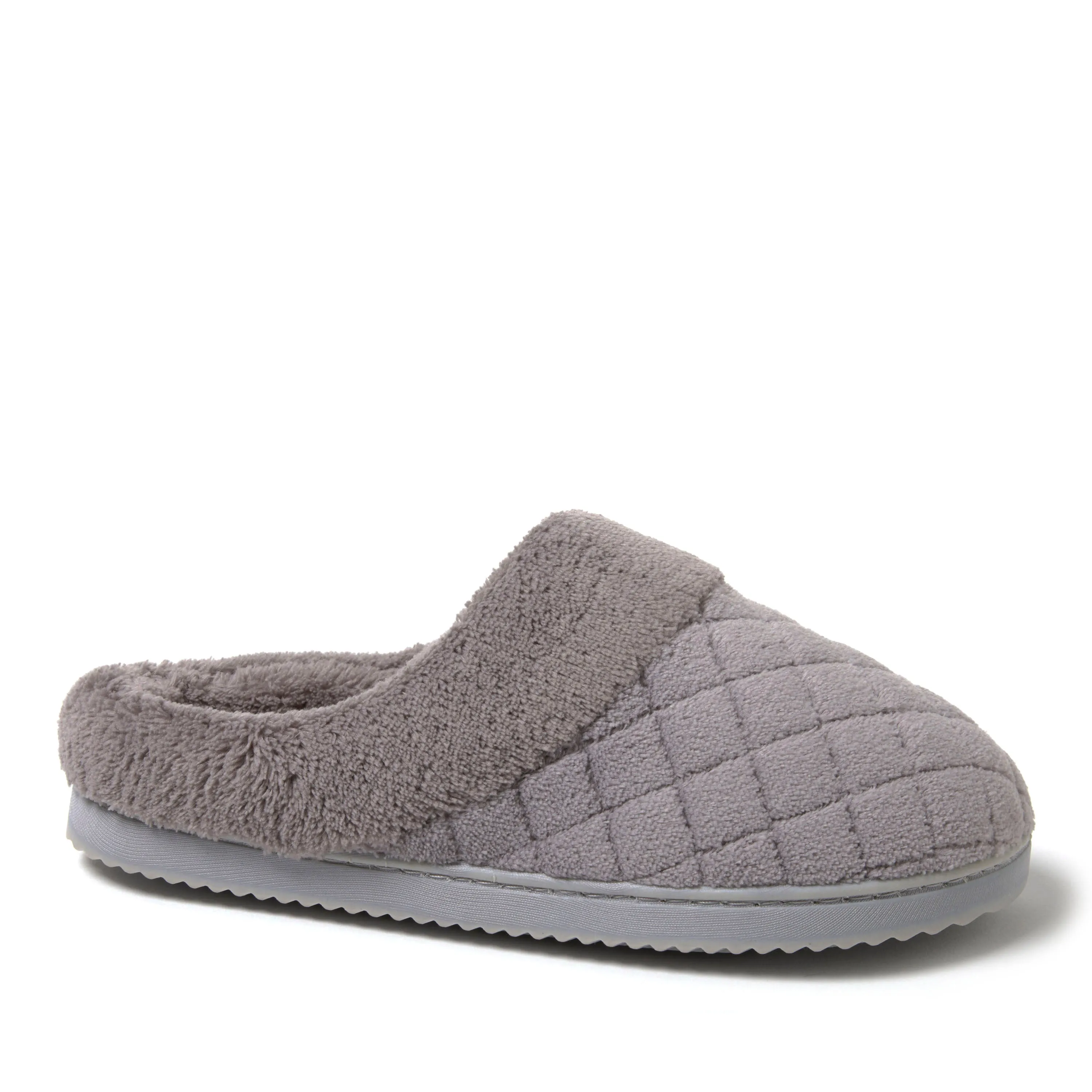 Dearfoams Women's Libby Quilted Terry Clog Slipper