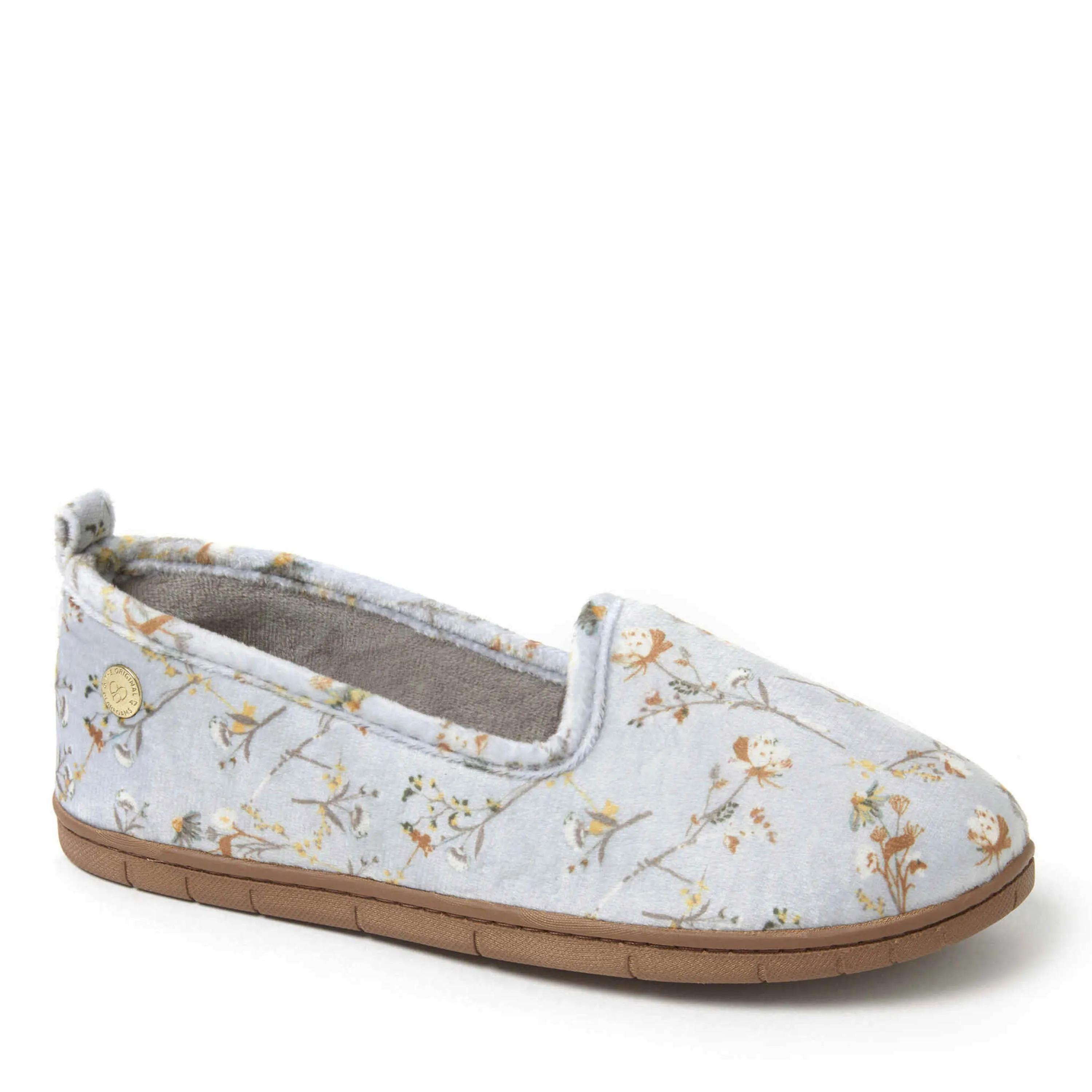 Dearfoams Women's Rachel Velour Closed Back