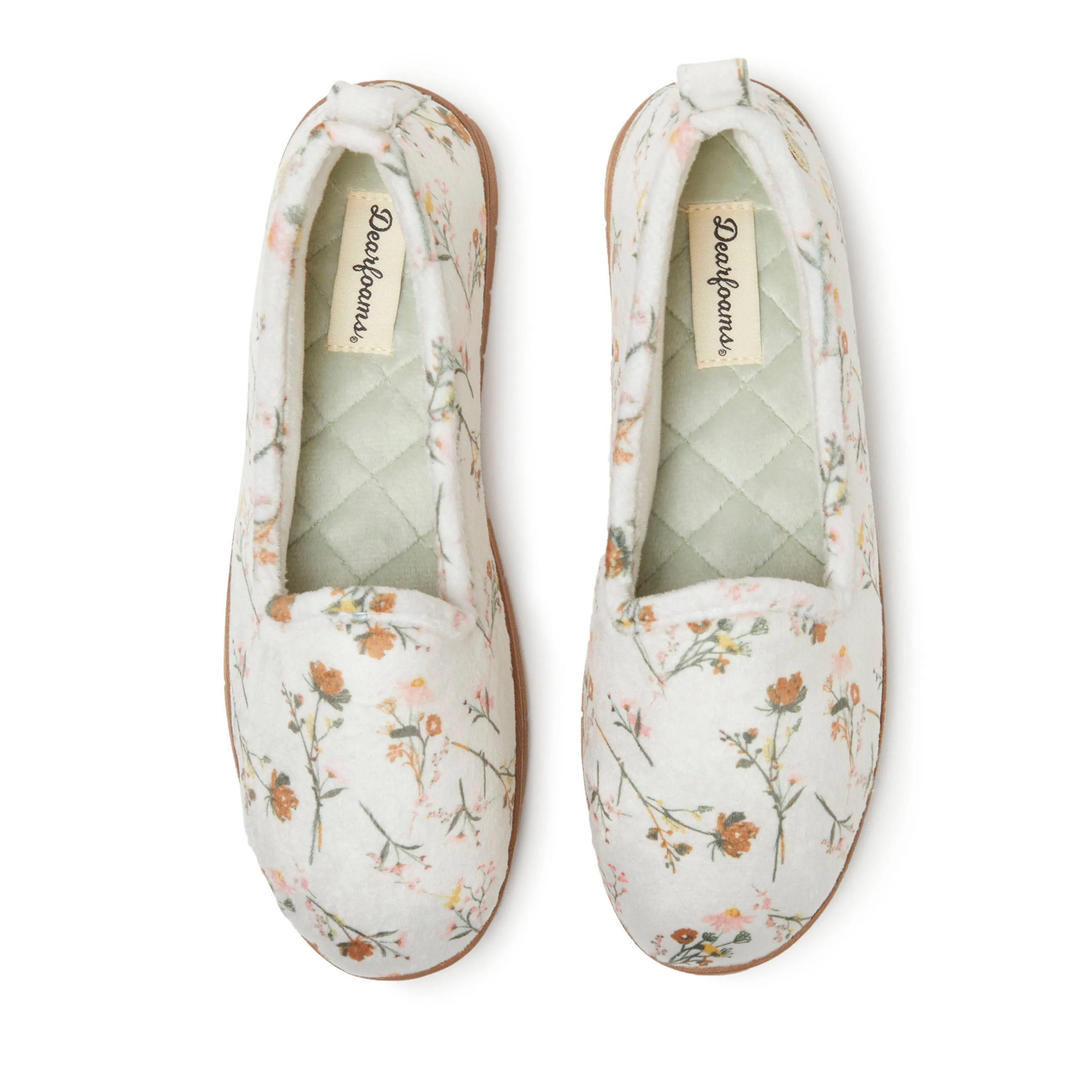 Dearfoams Women's Rachel Velour Closed Back