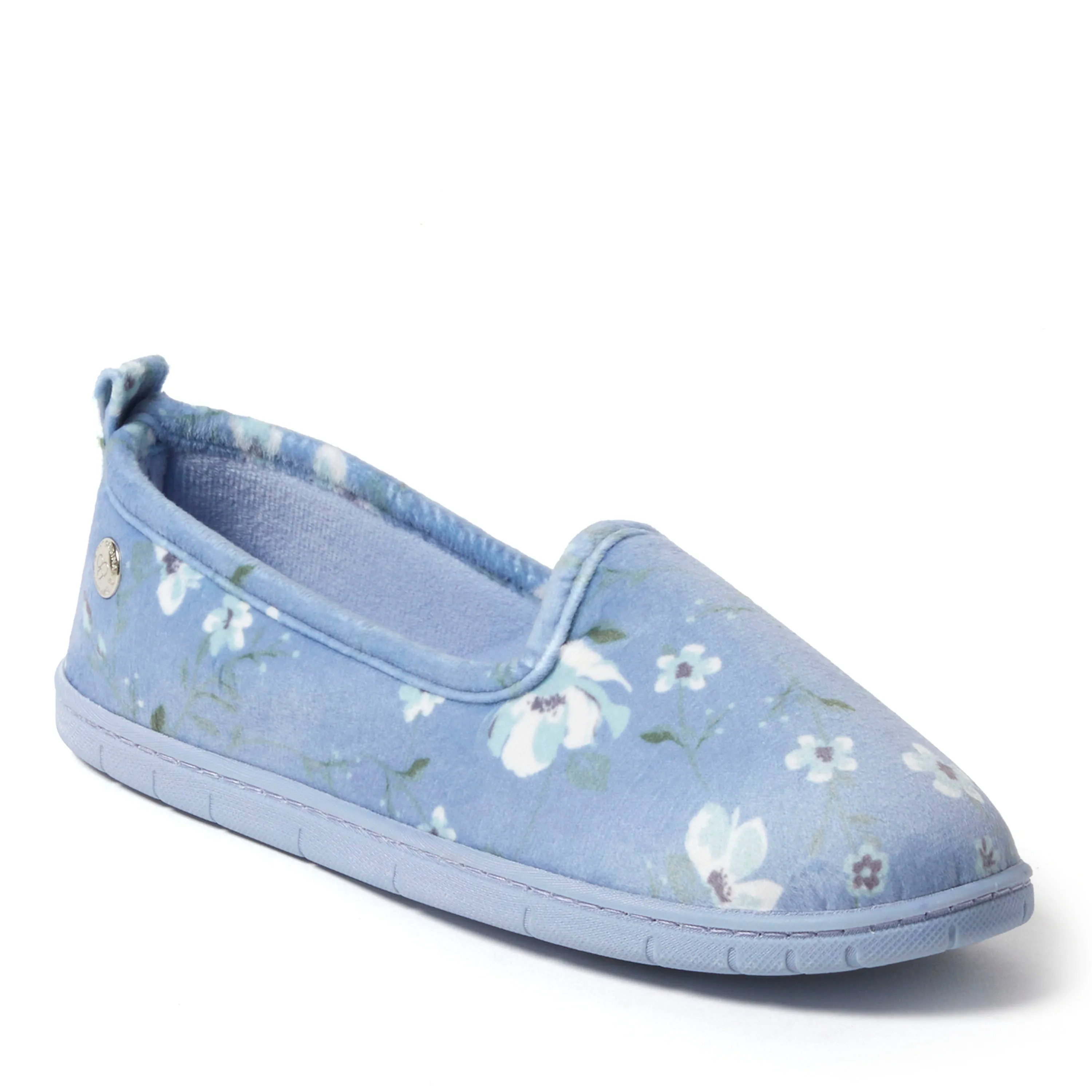 Dearfoams Women's Rachel Velour Closed Back
