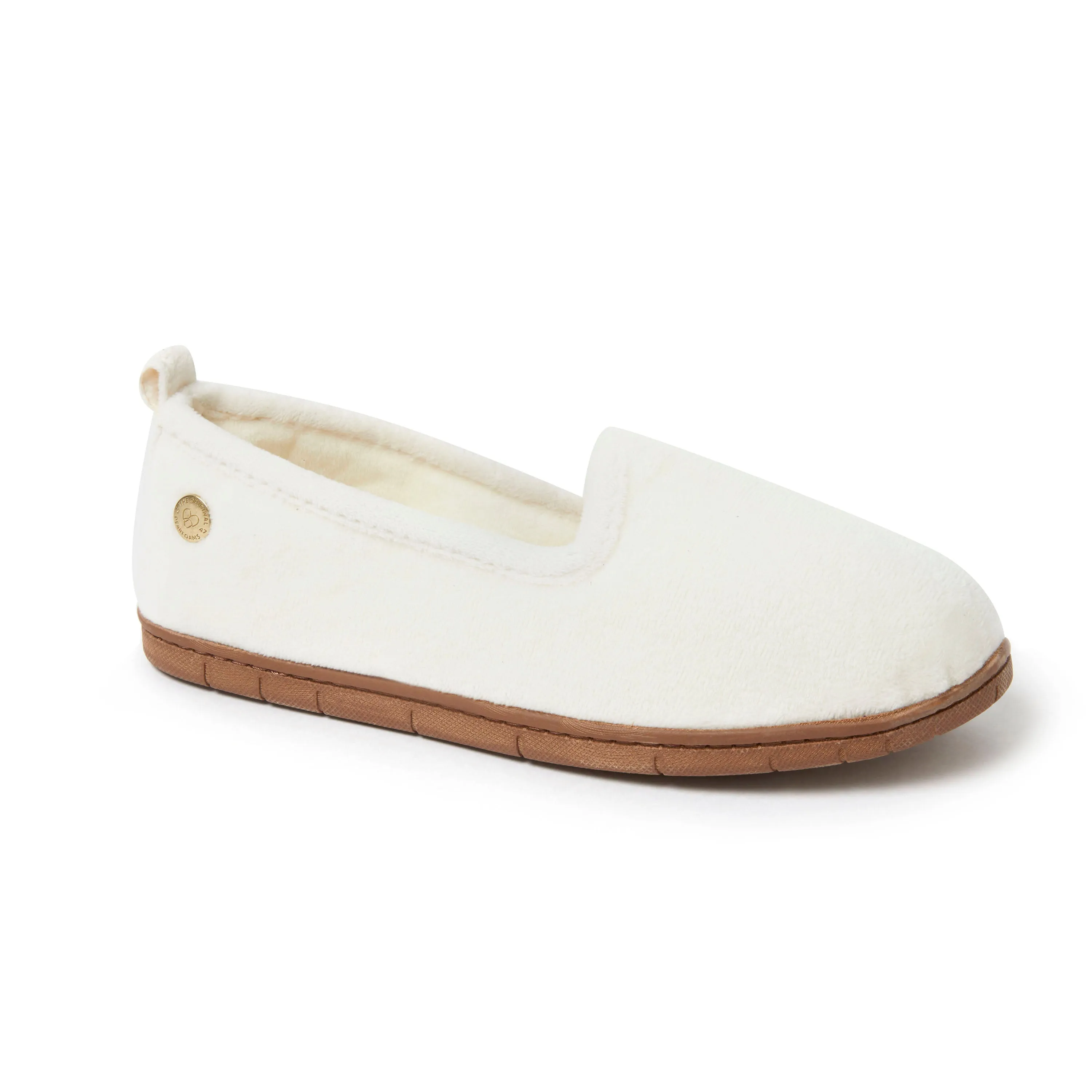 Dearfoams Women's Rachel Velour Closed Back