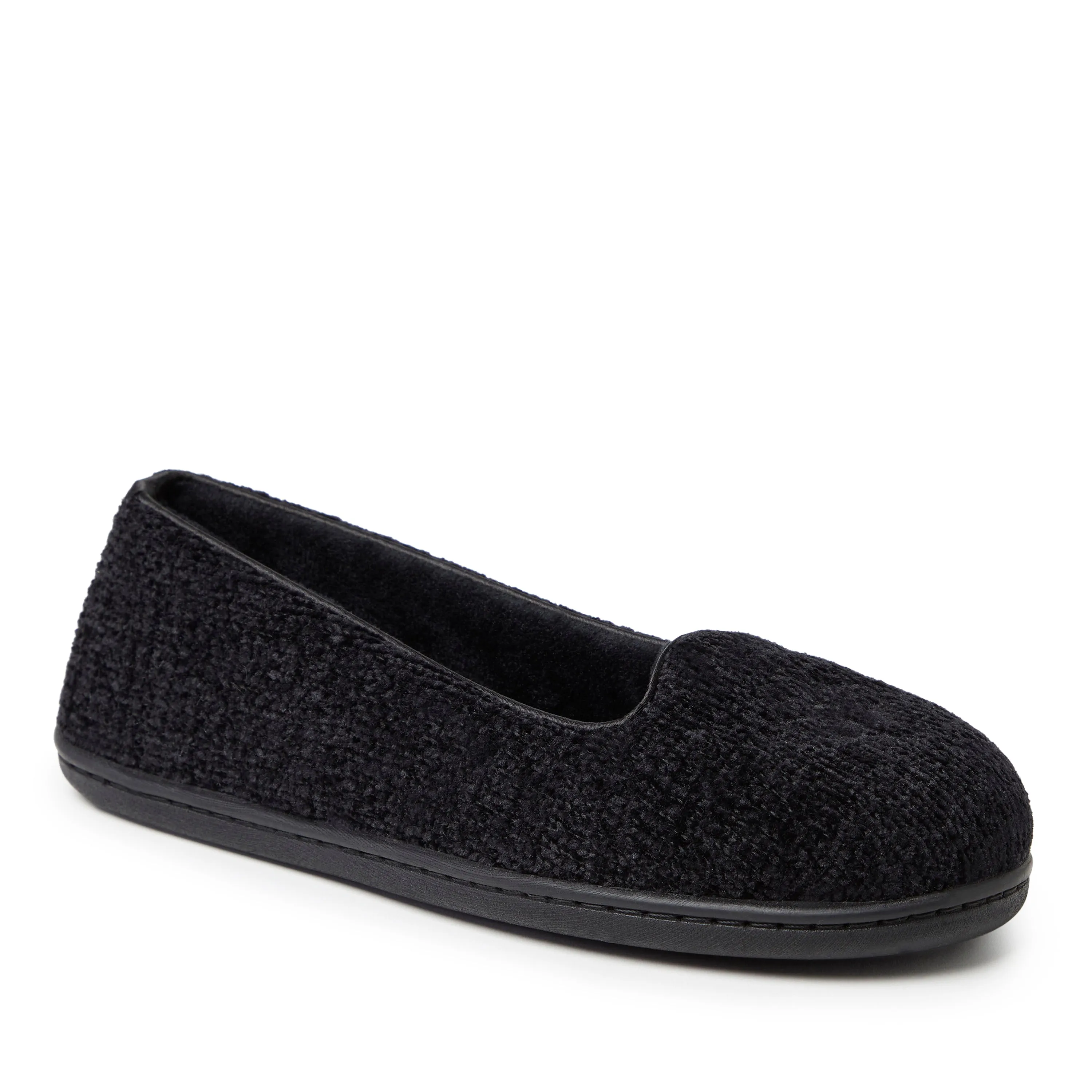 Dearfoams Womens Rebecca Chenille Closed Back