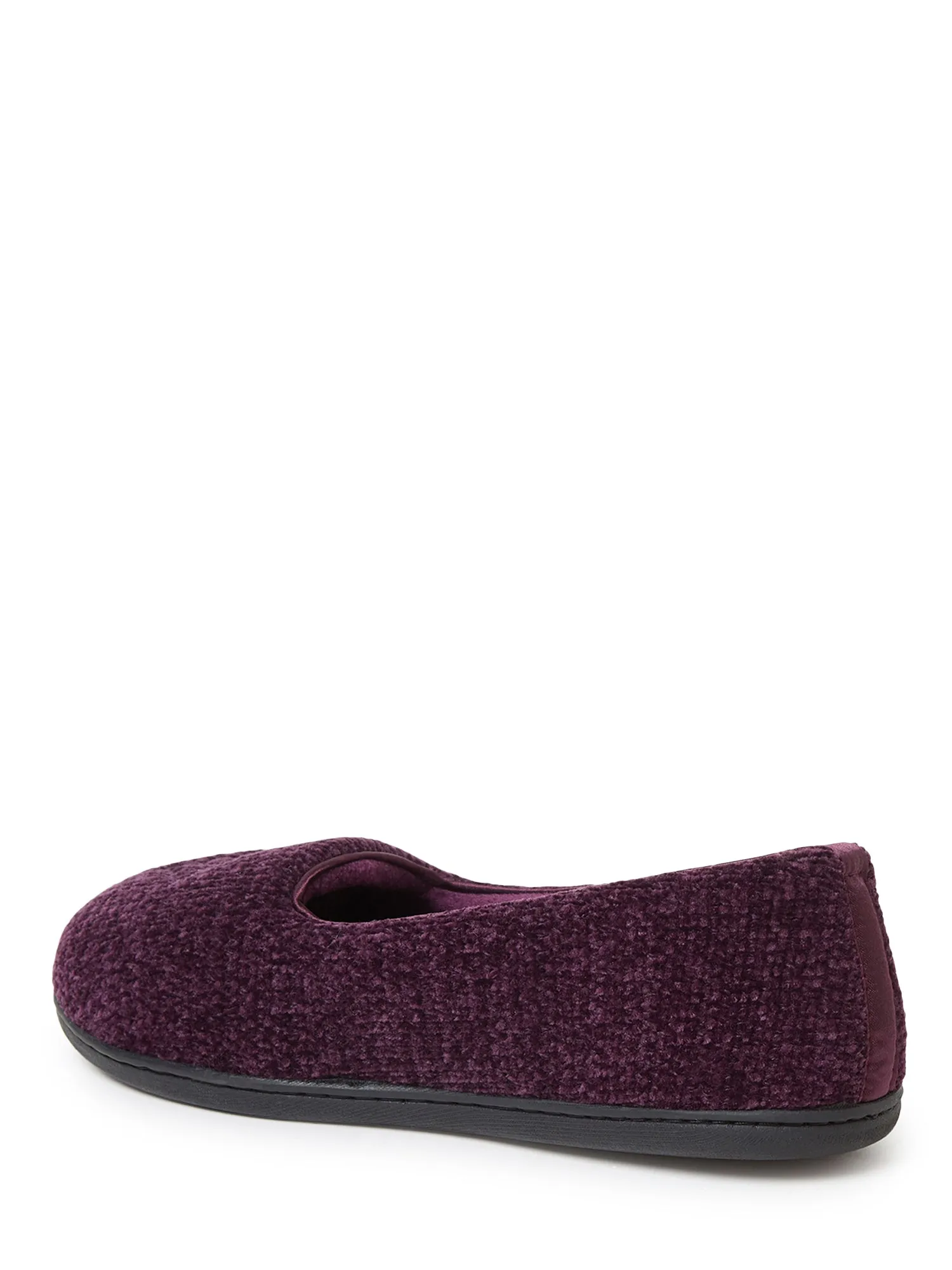 Dearfoams Womens Rebecca Chenille Closed Back