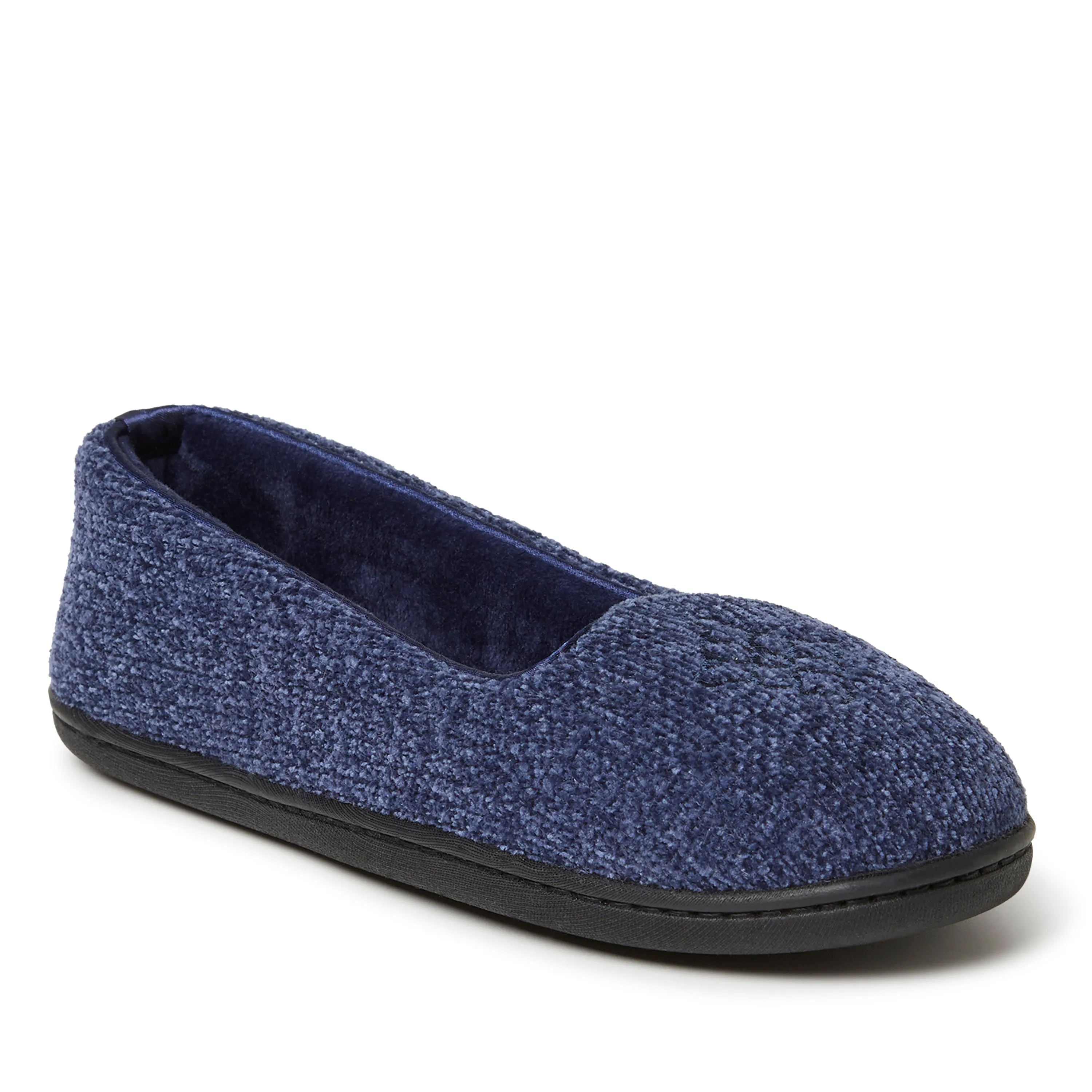 Dearfoams Womens Rebecca Chenille Closed Back