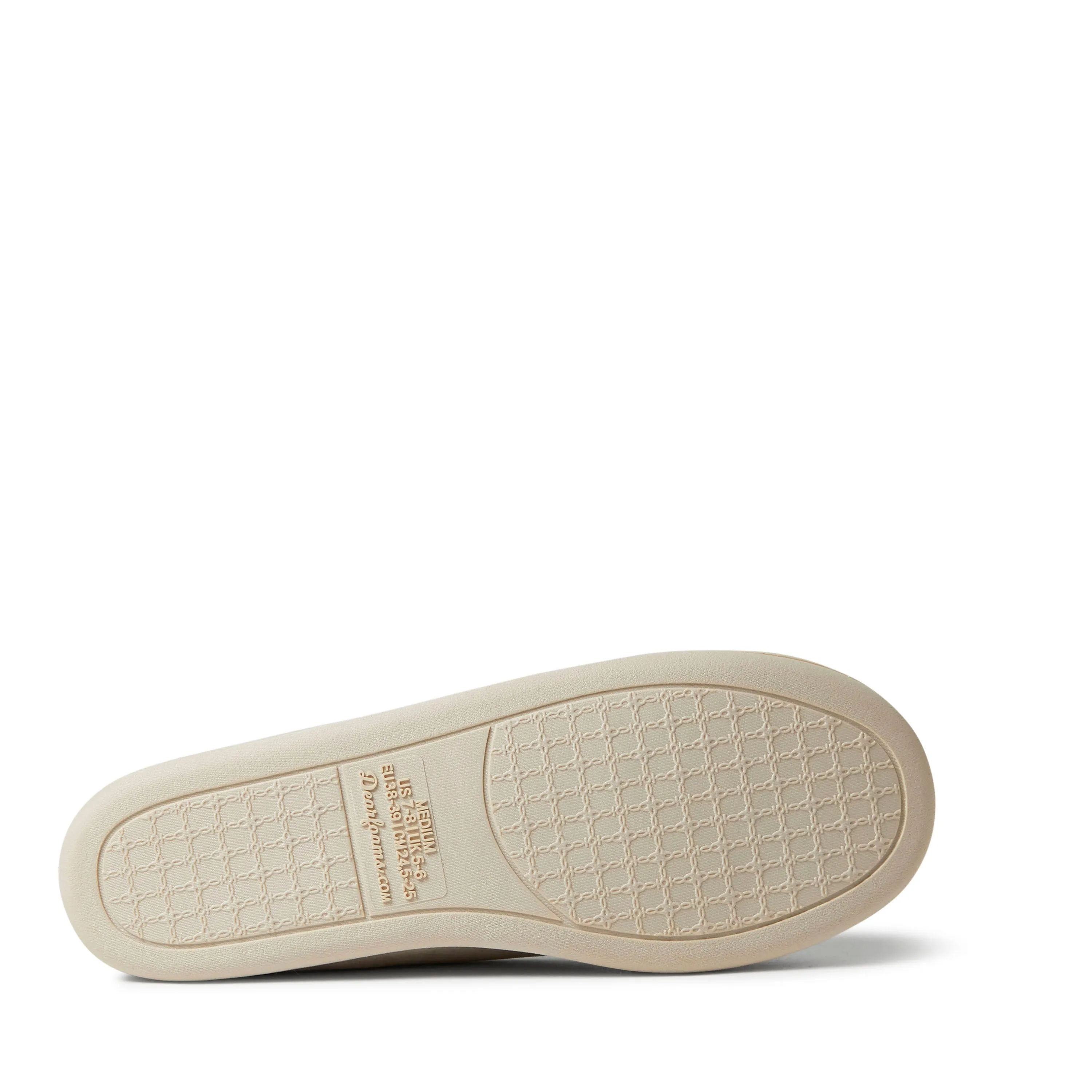 Dearfoams Womens Rebecca Microfiber Velour Closed Back Slipper