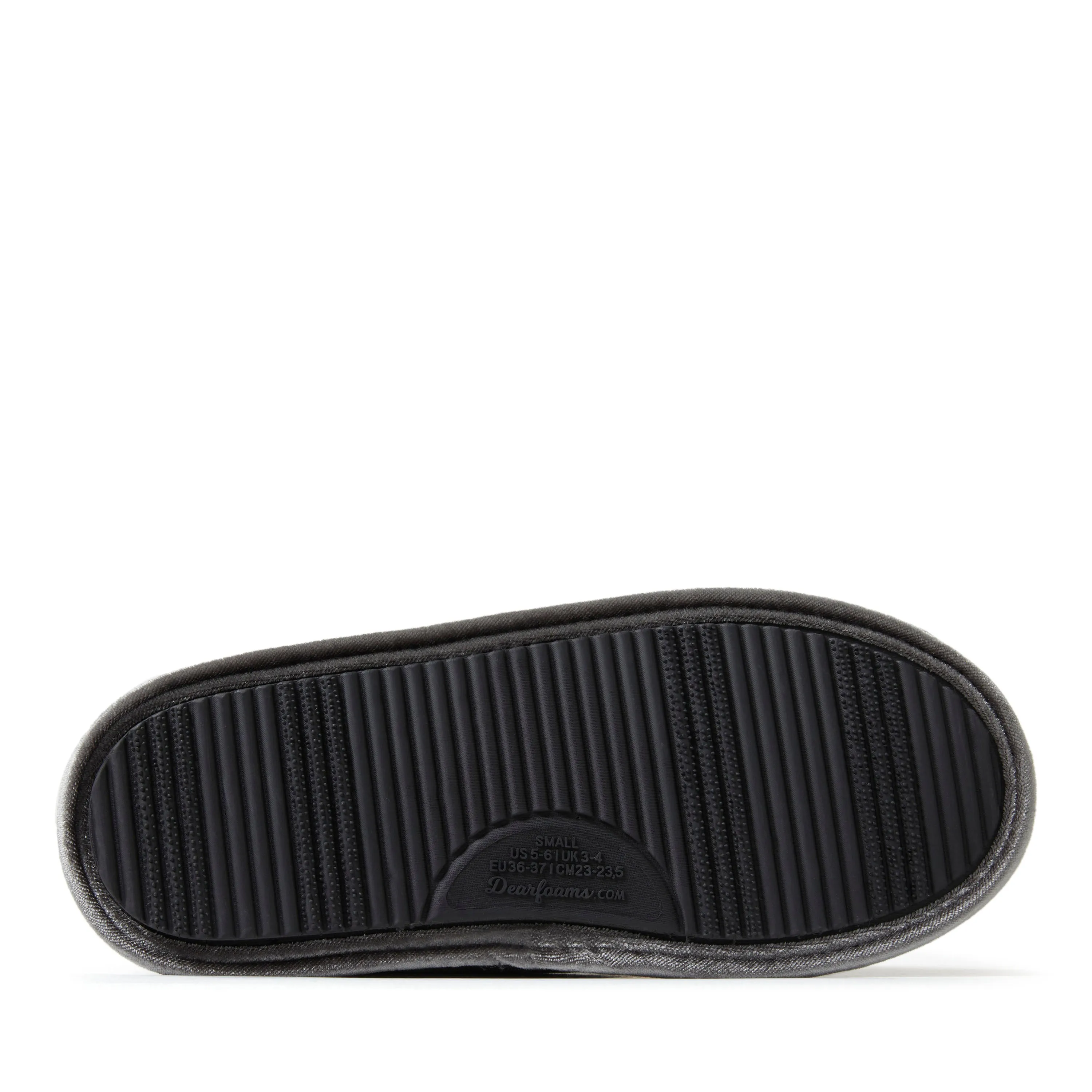 Dearfoams Women's Sara Shiny Velour Bootie Slippers