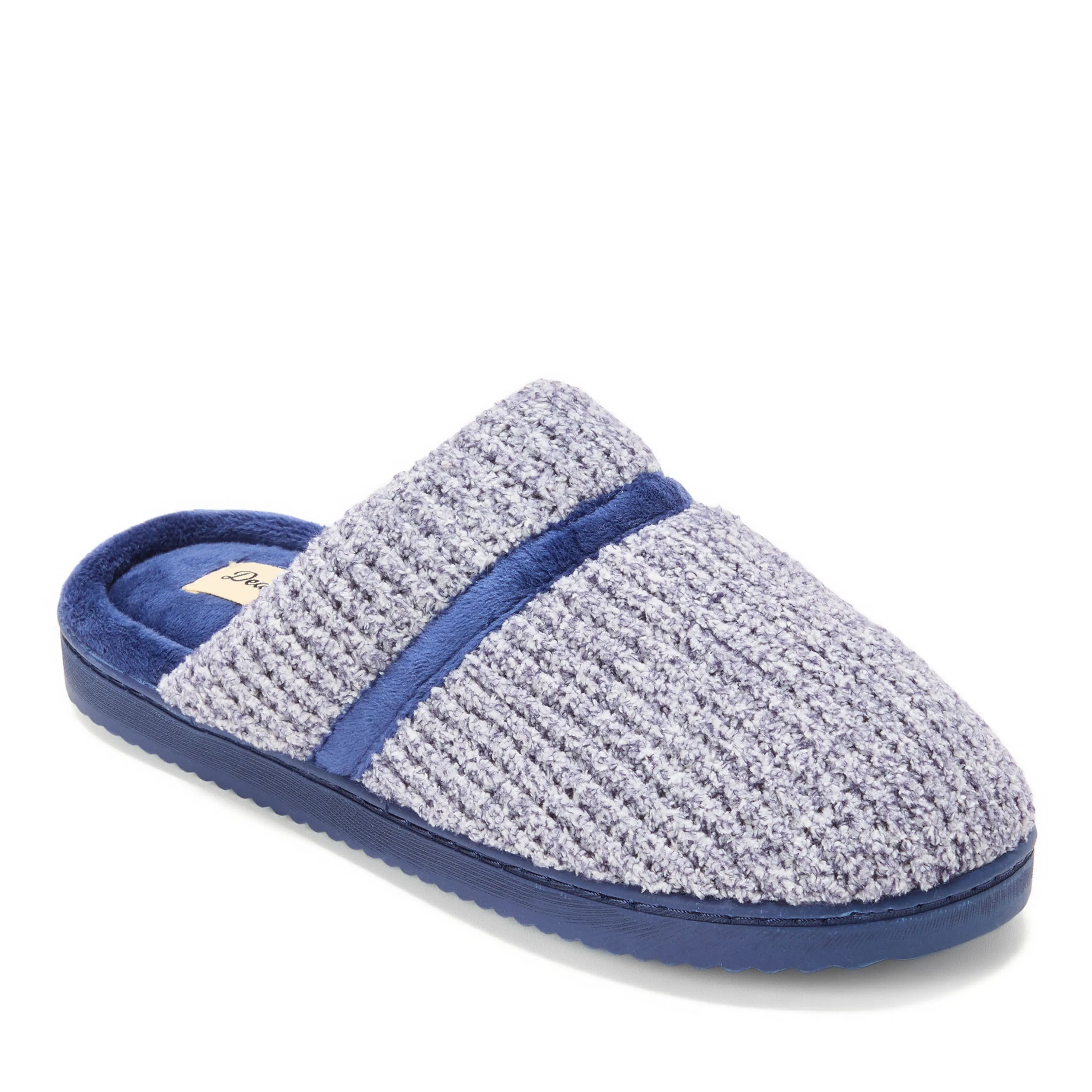 Dearfoams Women's Serena Marled Chenille Scuff
