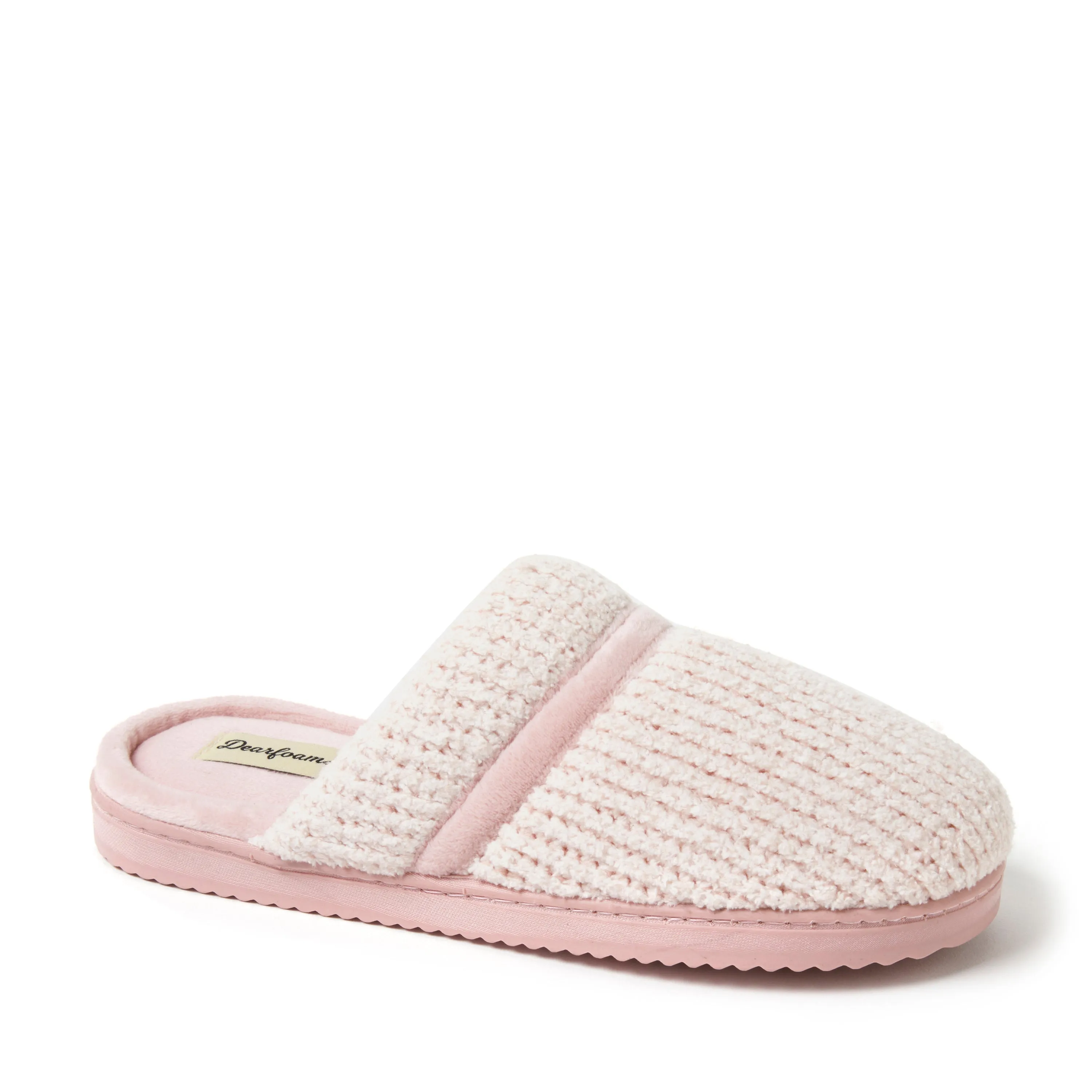Dearfoams Women's Serena Marled Chenille Scuff