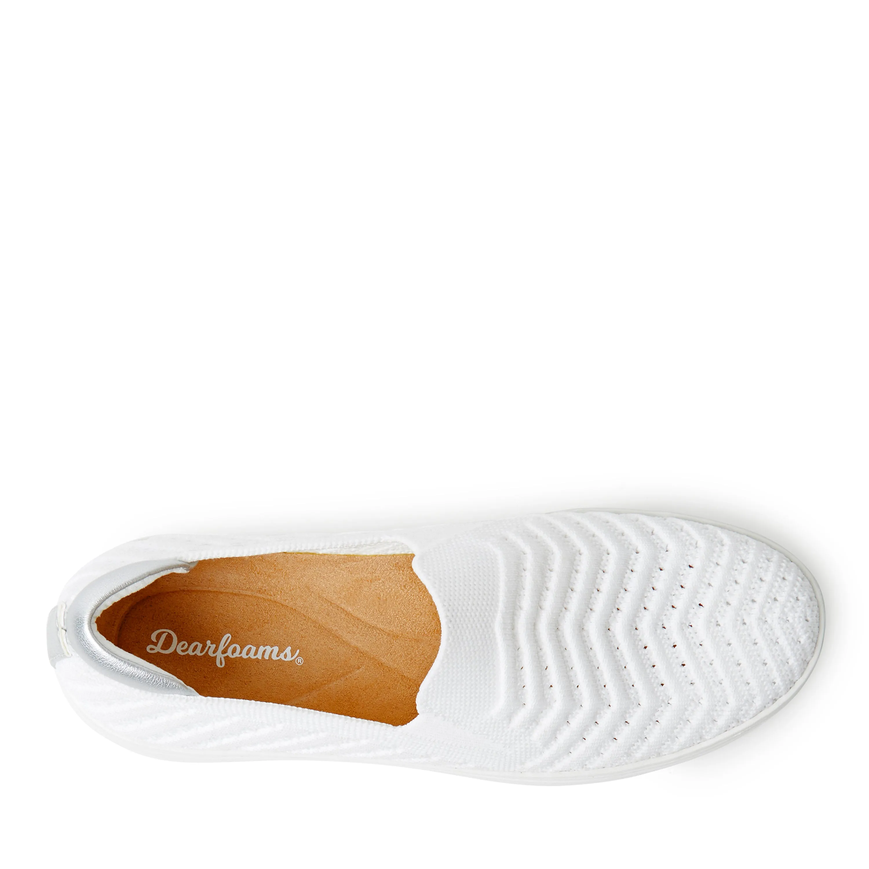 Dearfoams Womens Sophie Slip-On Sneaker