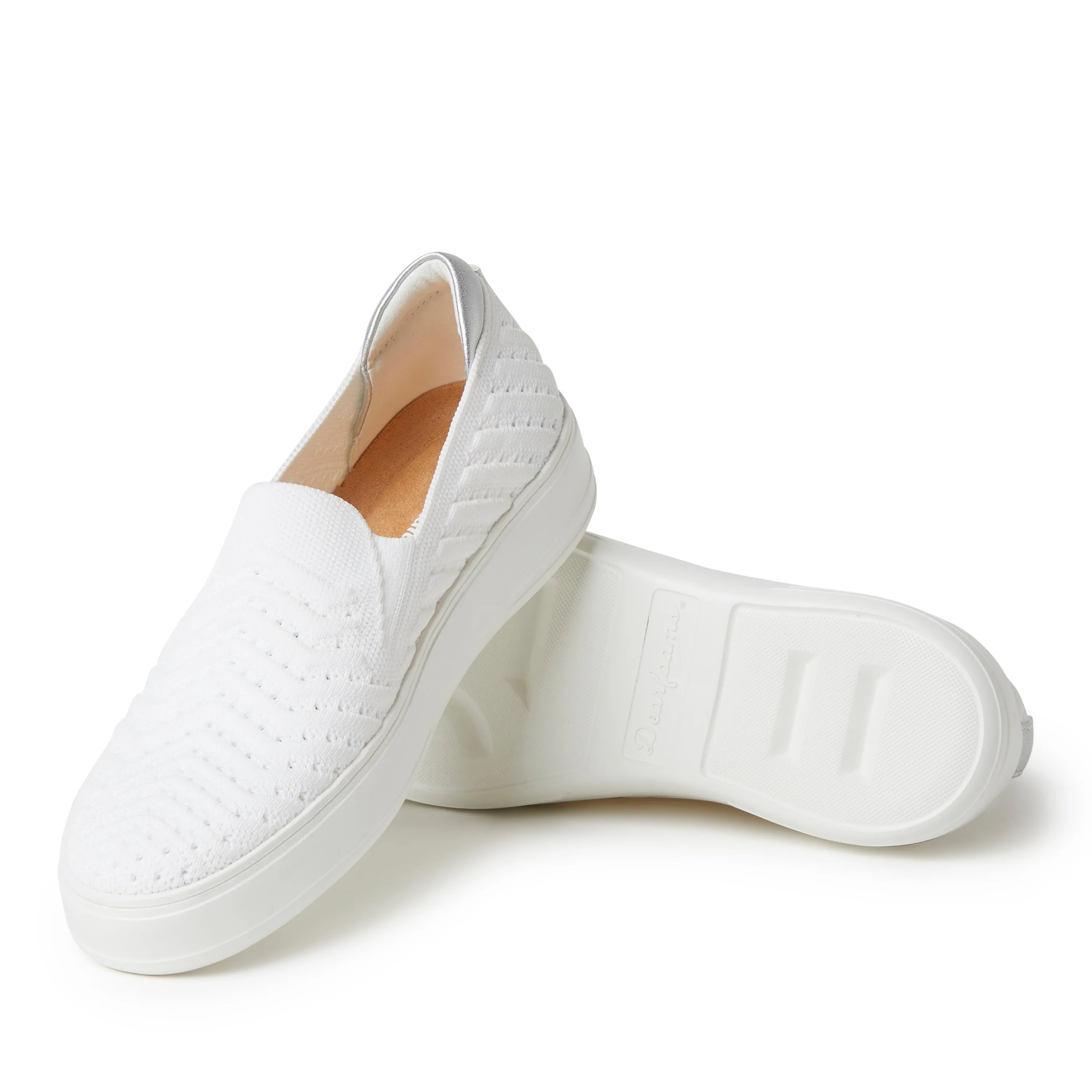 Dearfoams Womens Sophie Slip-On Sneaker