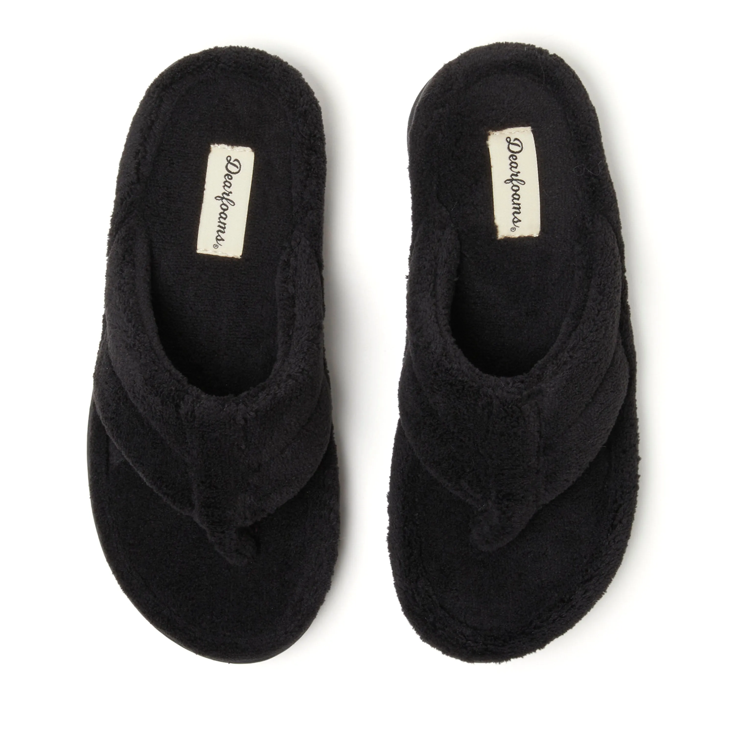 Dearfoams Women's Wrenley Terry Thong