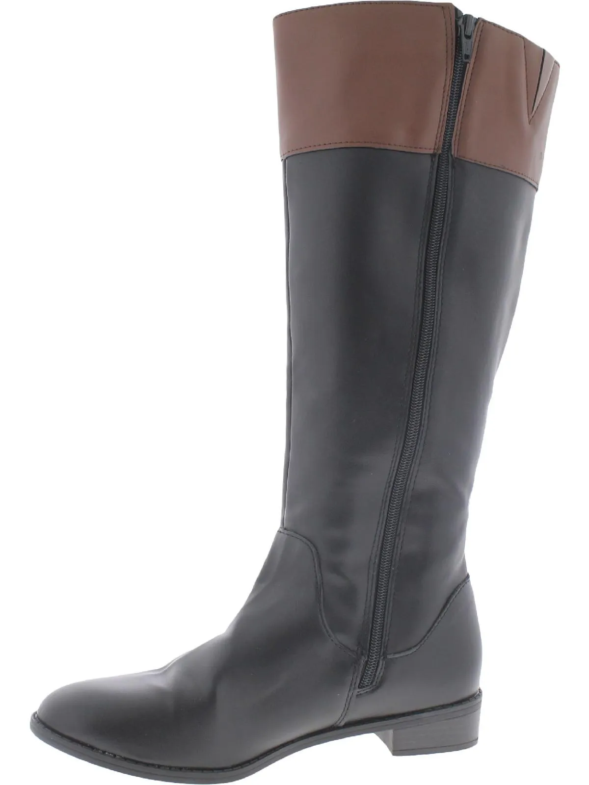 Deliee 2 Womens Belted Knee-High Riding Boots