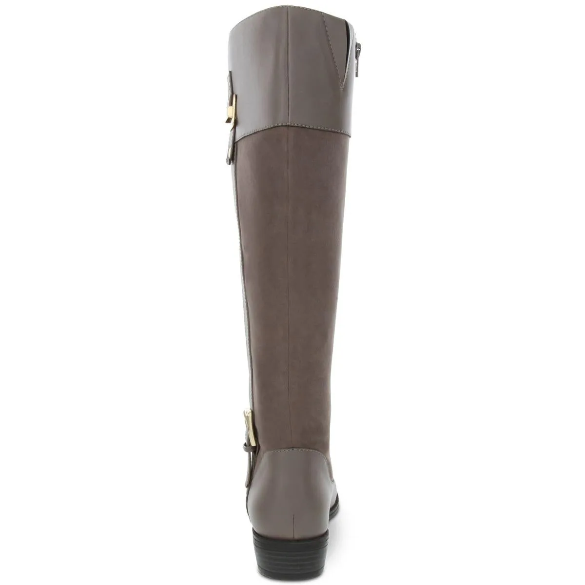 Deliee 2 Womens Belted Knee-High Riding Boots