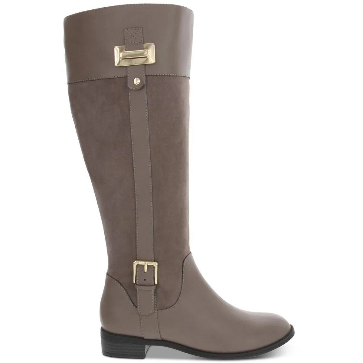 Deliee 2 Womens Belted Knee-High Riding Boots