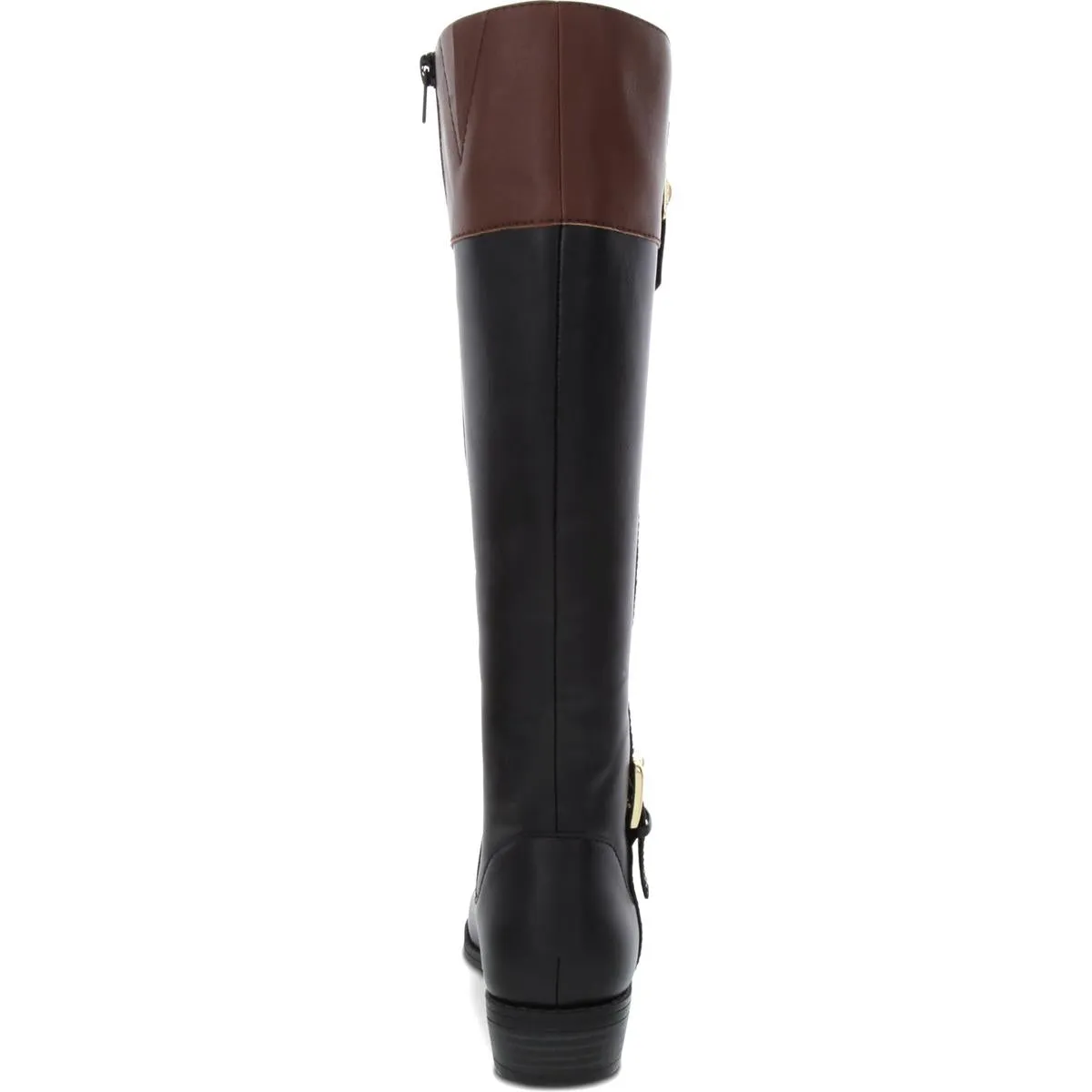Deliee 2 Womens Faux Leather Riding Boots