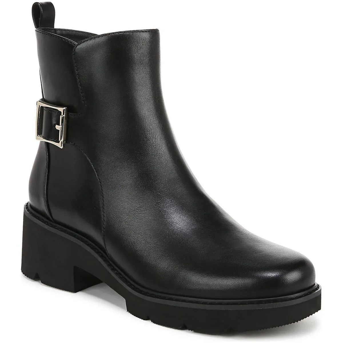 Delilah Womens Buckle Booties