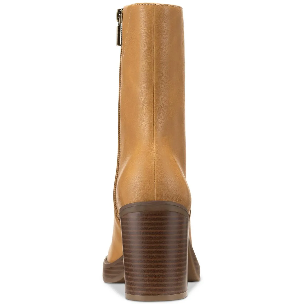 Denverr Womens Faux Leather Embossed Booties