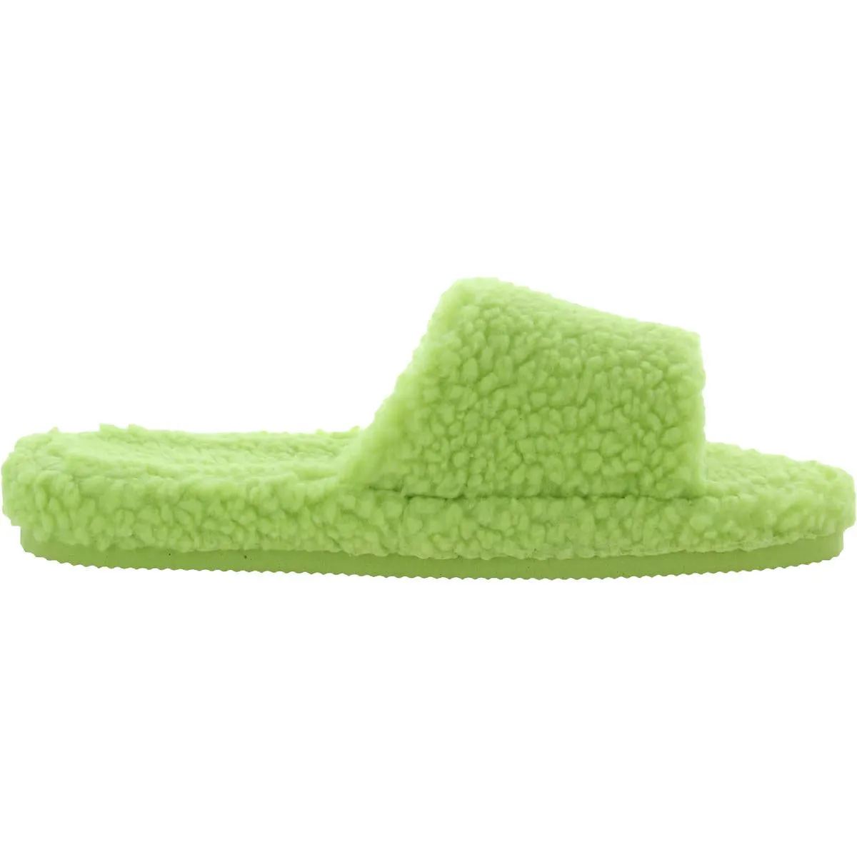 Dinnaa Womens Cozy Faux Fur Slide Slippers
