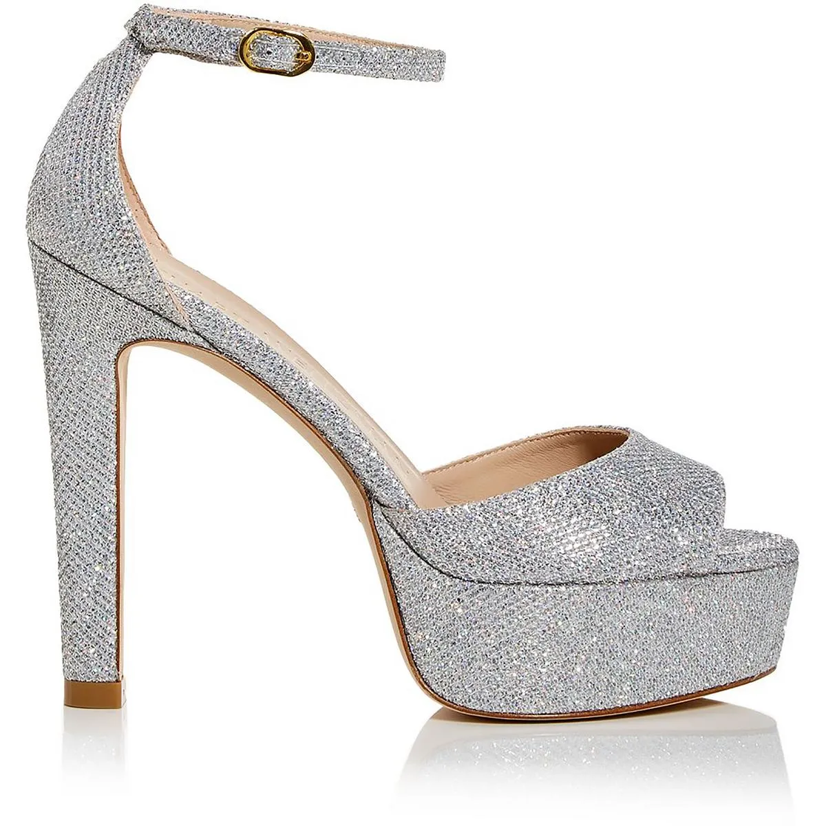 DISCOPLATFORM Womens Leather Stilettos Pumps