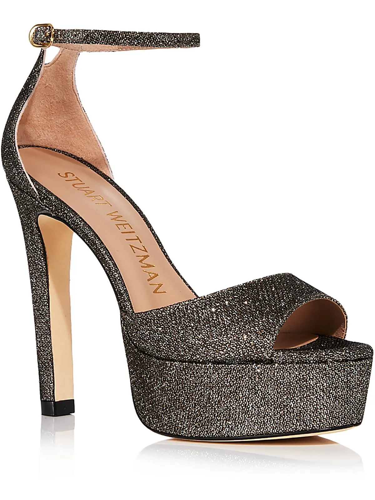 DISCOPLATFORM Womens Leather Stilettos Pumps