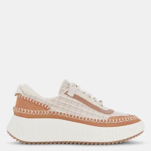 DOLEN SNEAKERS BROWN MULTI WOVEN