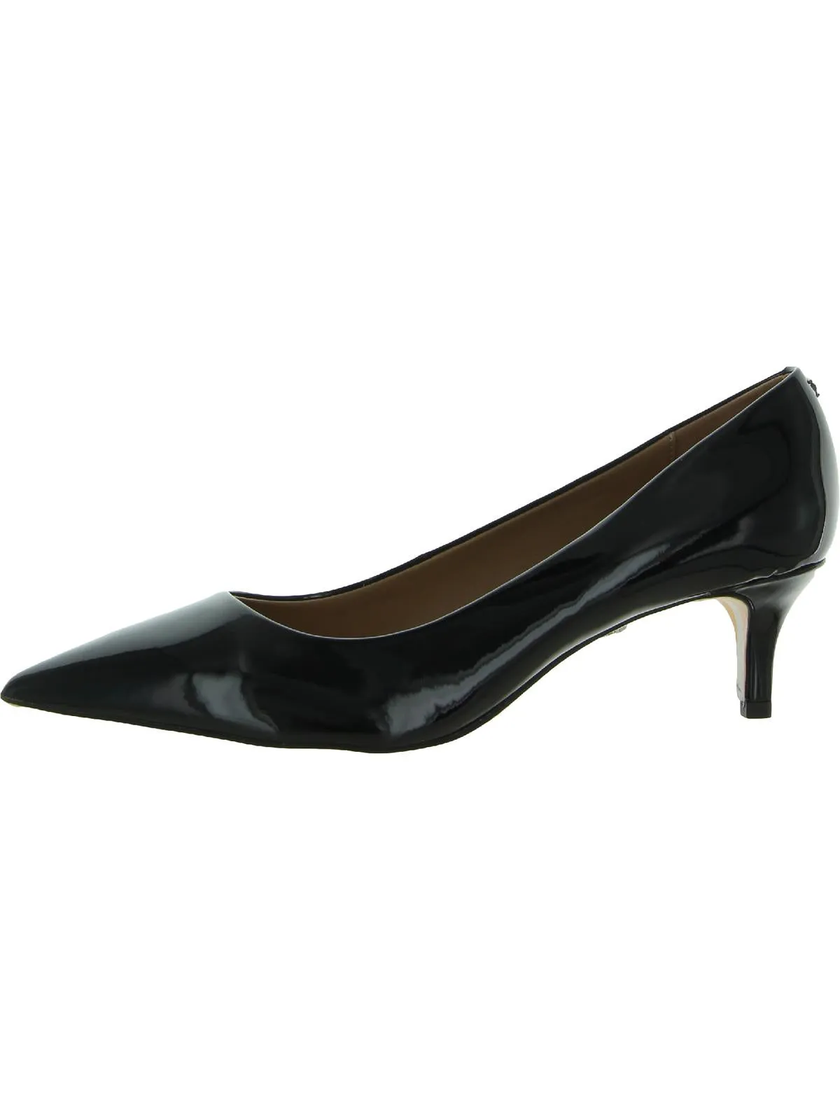 Dori Womens Padded Insole Slip On Pointed Toe Heels