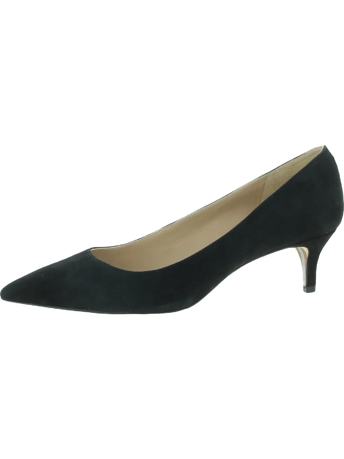 Dori Womens Padded Insole Slip On Pointed Toe Heels