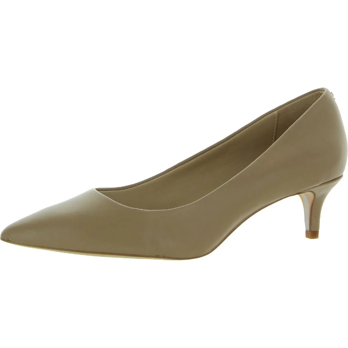 Dori Womens Padded Insole Slip On Pointed Toe Heels