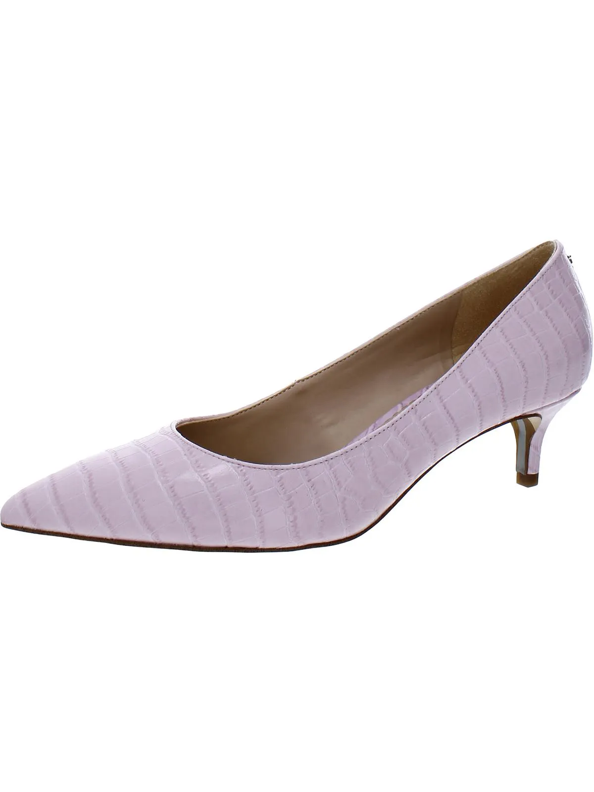 Dori Womens Padded Insole Slip On Pointed Toe Heels