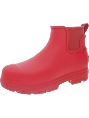 Droplet Womens Pull On Outdoors Rain Boots