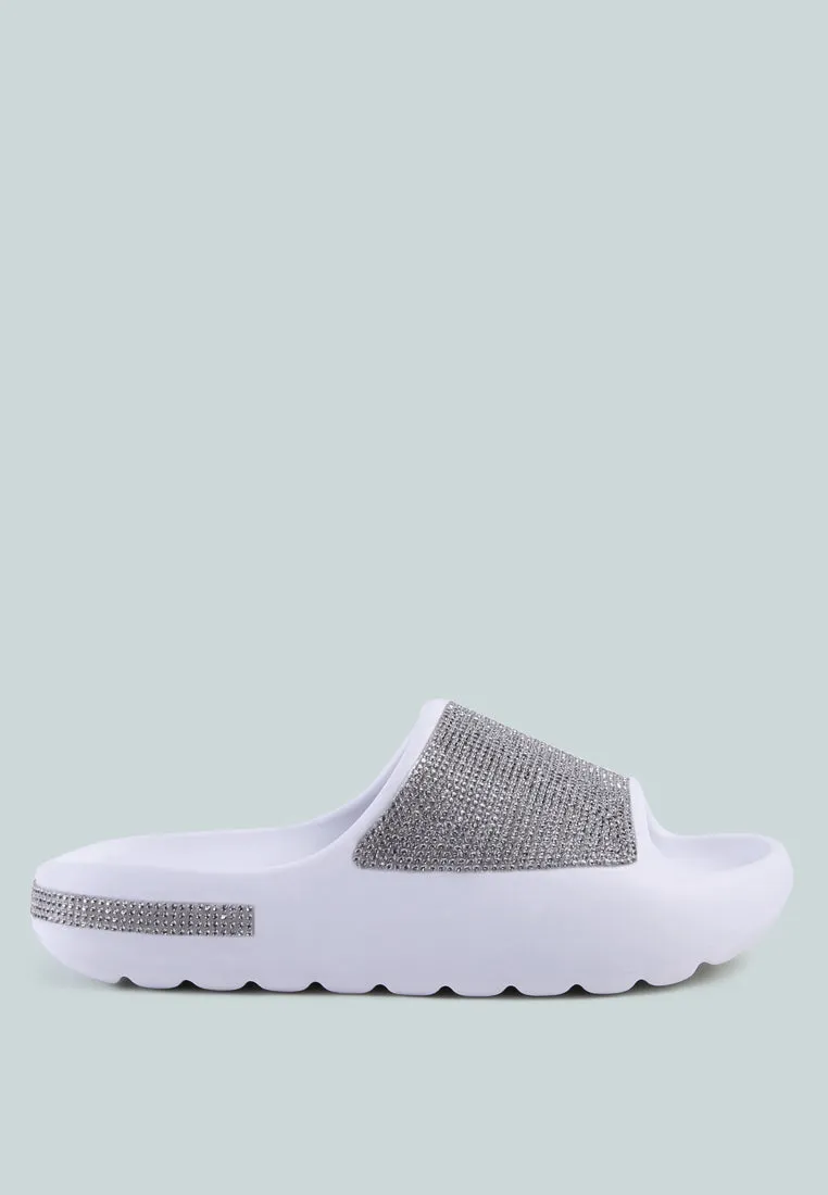 dumba diamante pool sliders